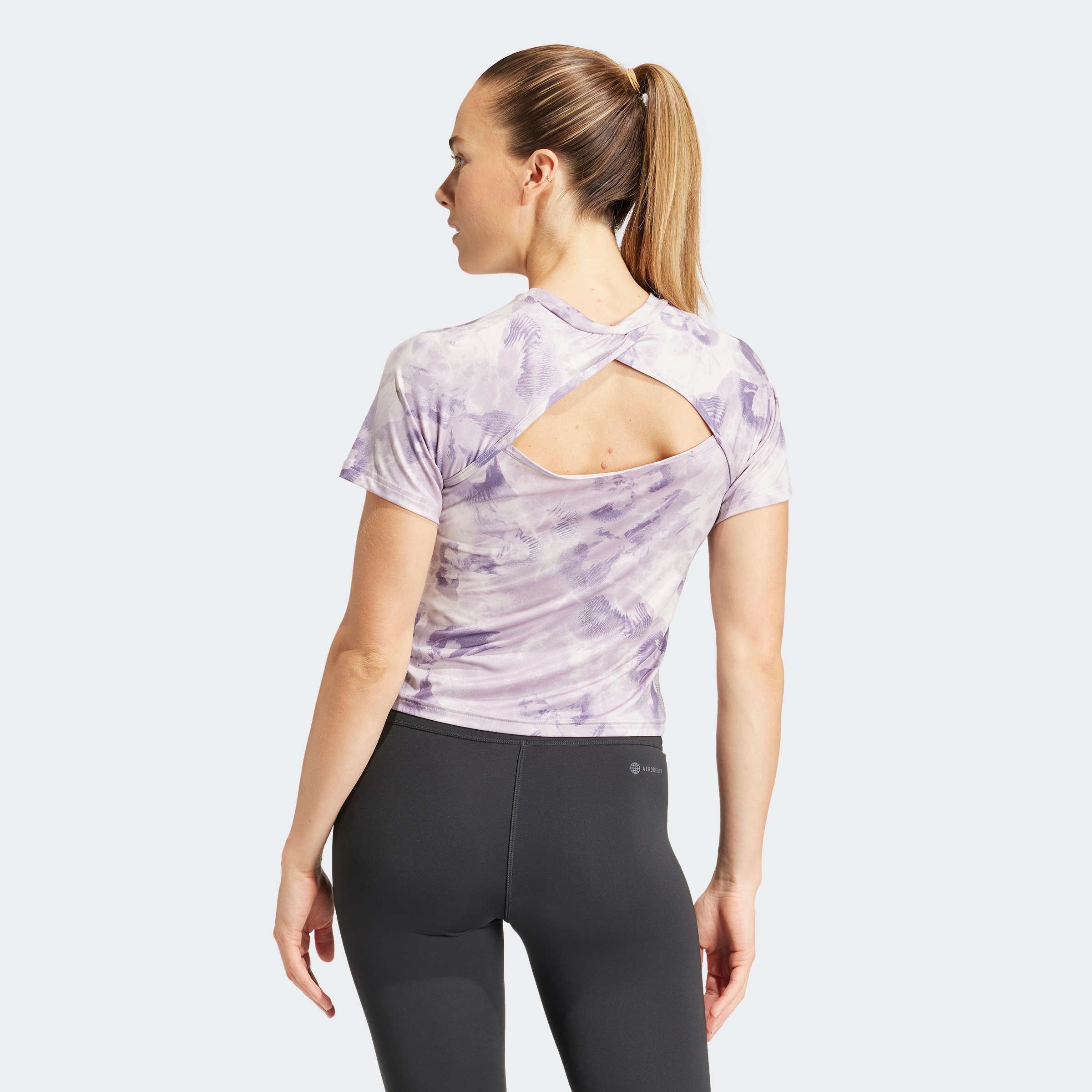 adidas Performance T-Shirt »AOP FLOWER TEE«