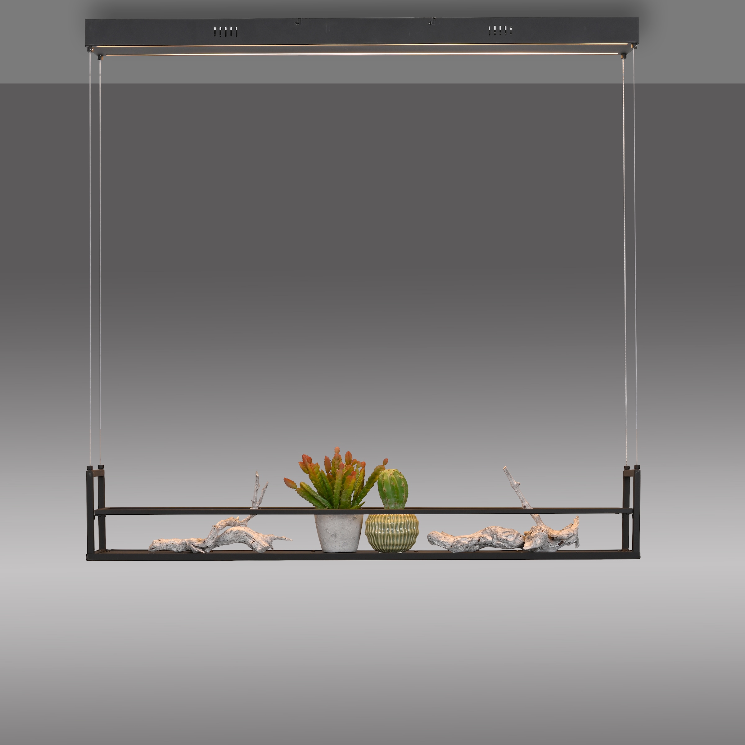 JUST LIGHT LED Deckenleuchte »SONTURA« LED-Board 1 Stk. Warmweiß Getrennt schaltbar, Memoryfunktion