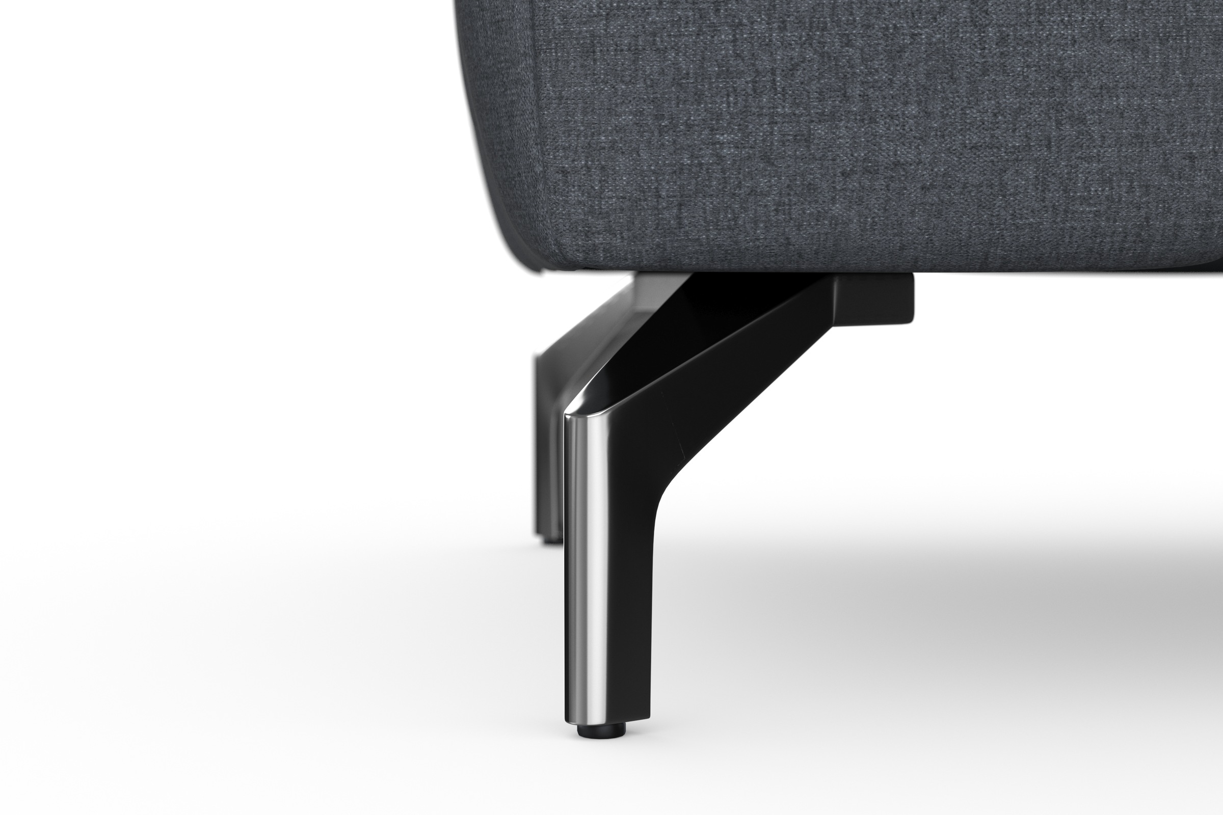 sit&more Hocker »Cool«, mit silberfarbenen Füßen