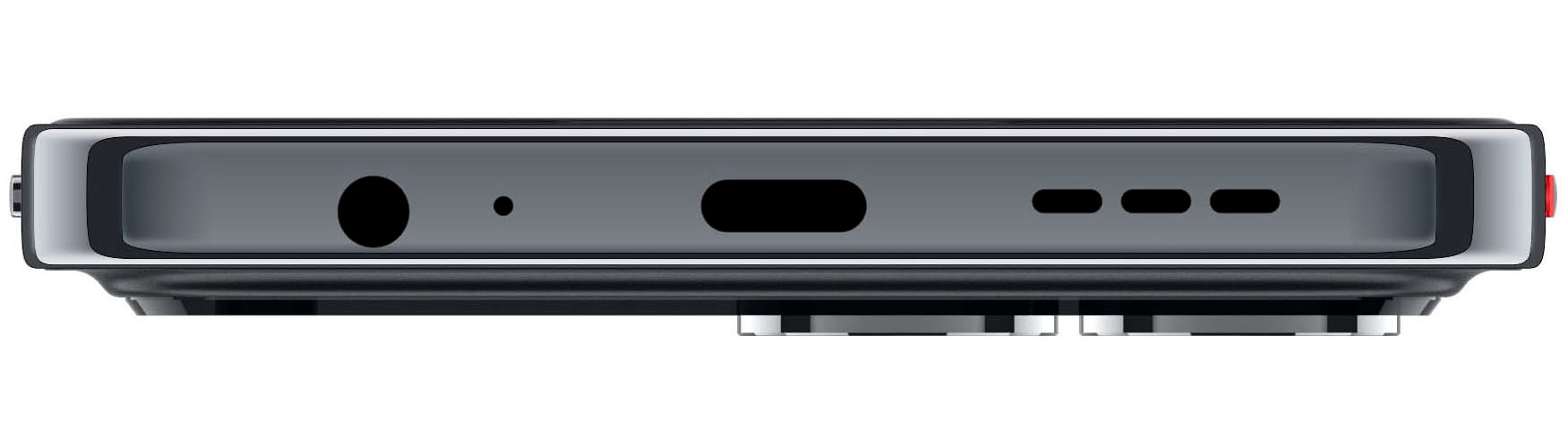ZTE Smartphone »V80 Pro 8+256GB« Feather Black