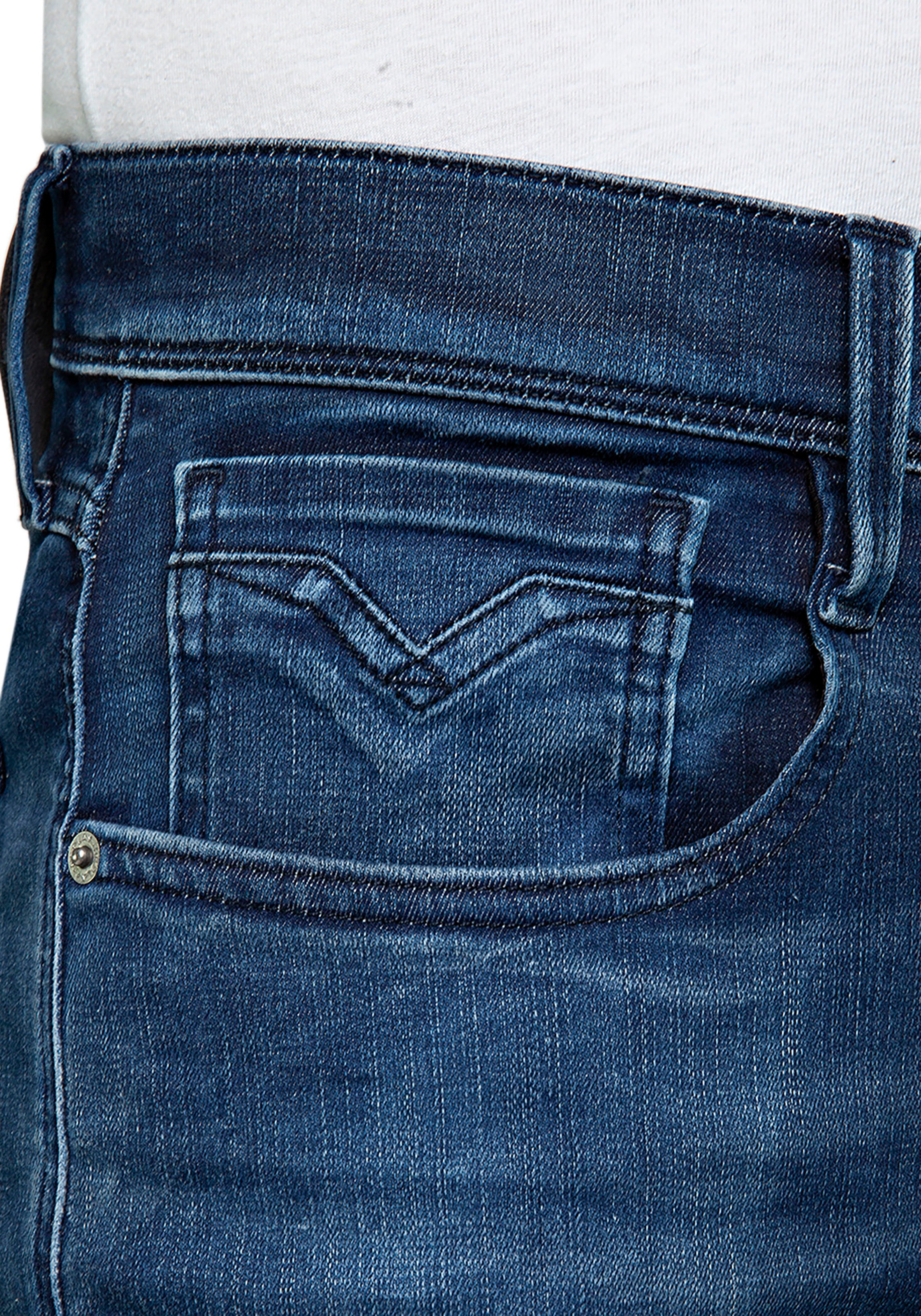 Replay Slim-fit-Jeans »ANBASS HYPERFLEX BIO«