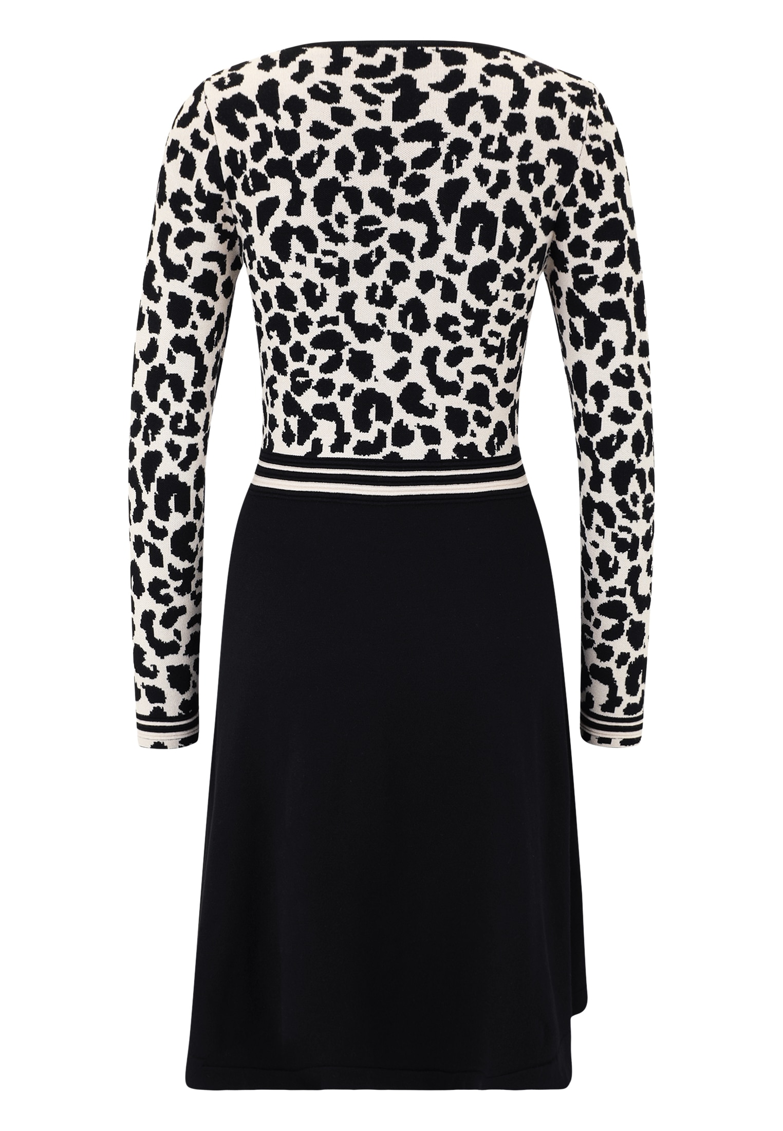 Zero Strickkleid »Strickkleid mit Leomuster«