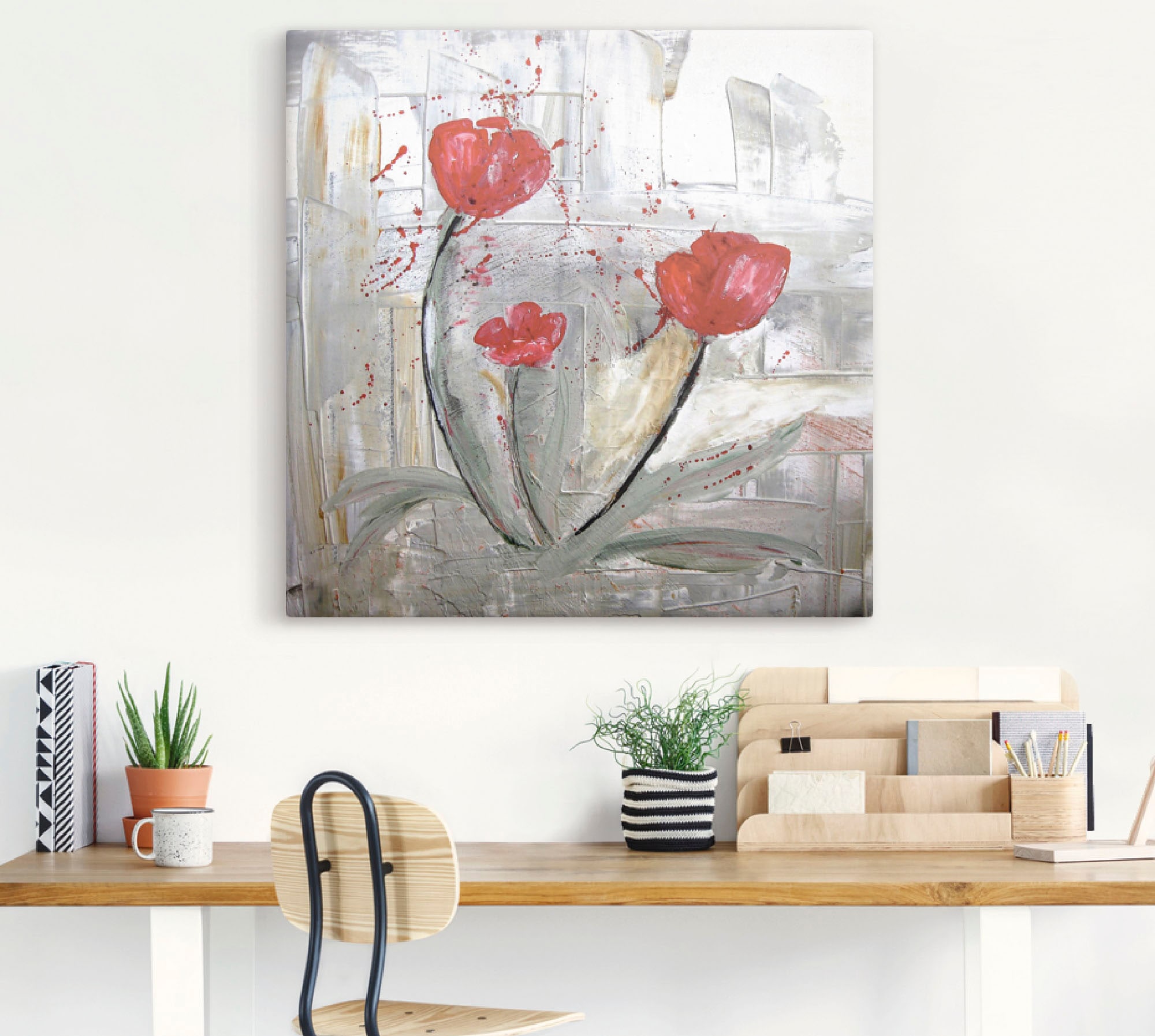Artland Leinwandbild »Familie« Muster 1 Stk. tlg. auf Holzrahmen gespannt