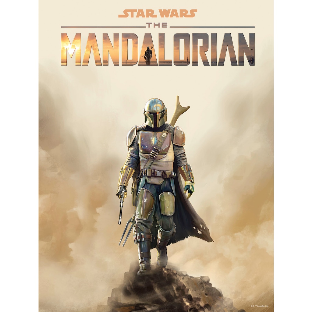 Komar Wandbild »Mandalorian Movie Poster« Disney-Star Wars (1 St.) 40 x 50 cm (Breite x Höhe) 1 Teil