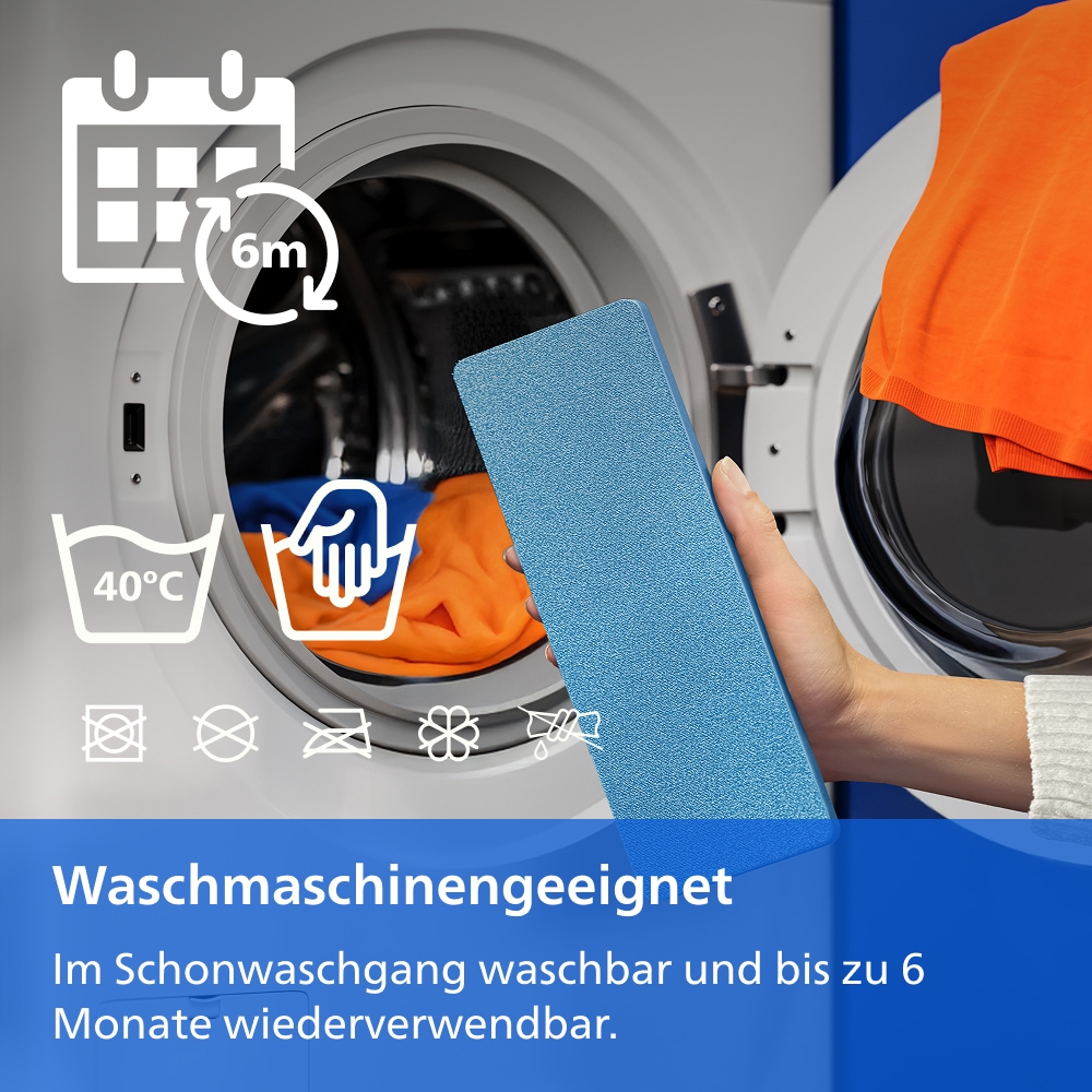 Philips Akku-Wischmopp »OneUp elektrischer Wischer 3000 Series XV3101/11« 50 min Akku-Laufzeit, inkl. 2 Pads und 40 ml Reiniger