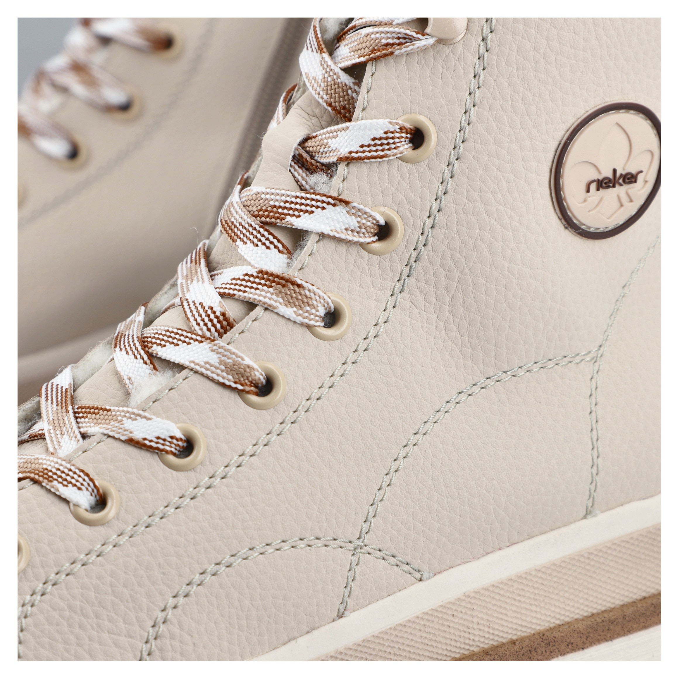 Rieker Winterstiefelette  Plateauboots, Schnürboots, Profilsohle, mit Warmfutter