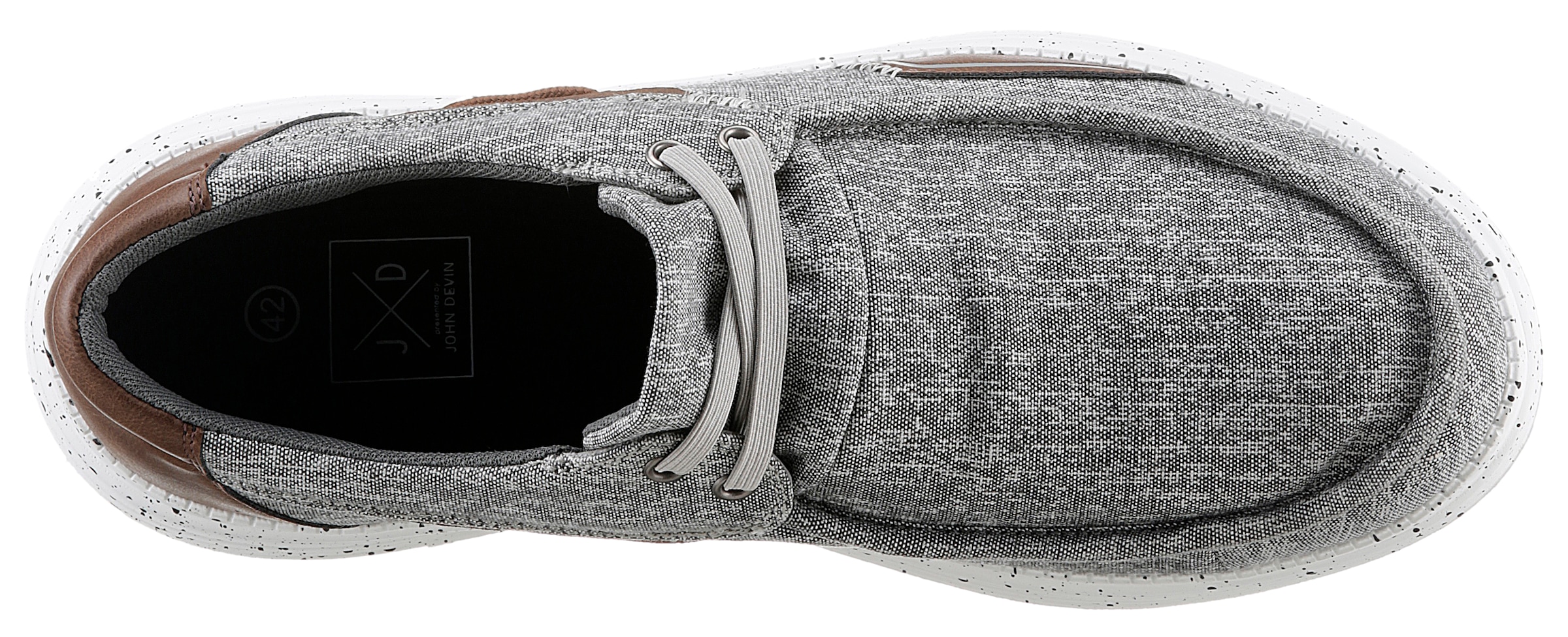 John Devin Slip-On Sneaker, Slipper, Freizeitschuh, Sneaker mit ultraleichter Sohle VEGAN