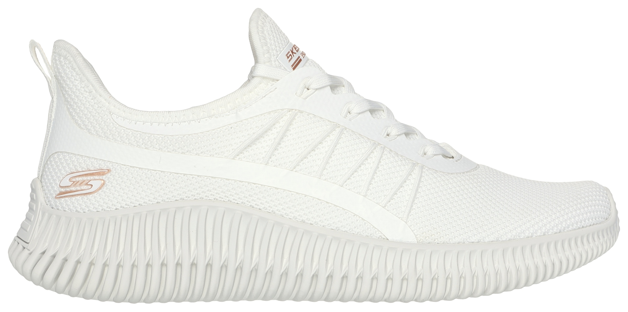 Skechers Slip-On Sneaker »BOBS GEO-NEW AESTHETICS«  Freizeitschuh, Schlupfschuh in veganer Verarbeitung