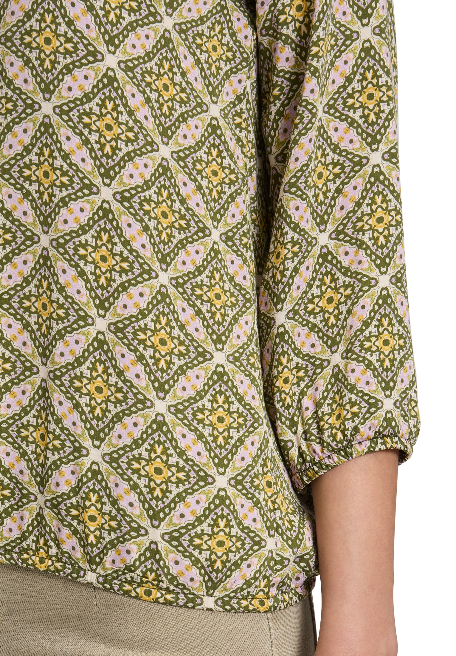 Cartoon Klassische Bluse »Casual-Bluse mit Muster«