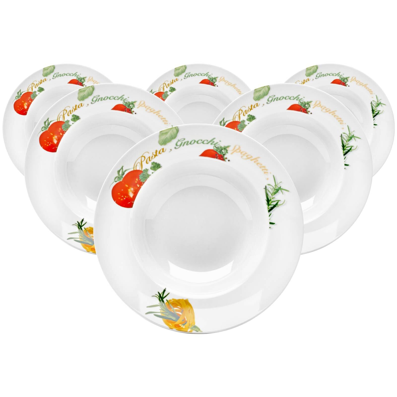 Van Well Pastateller Milano ø 27 cm 6er Set