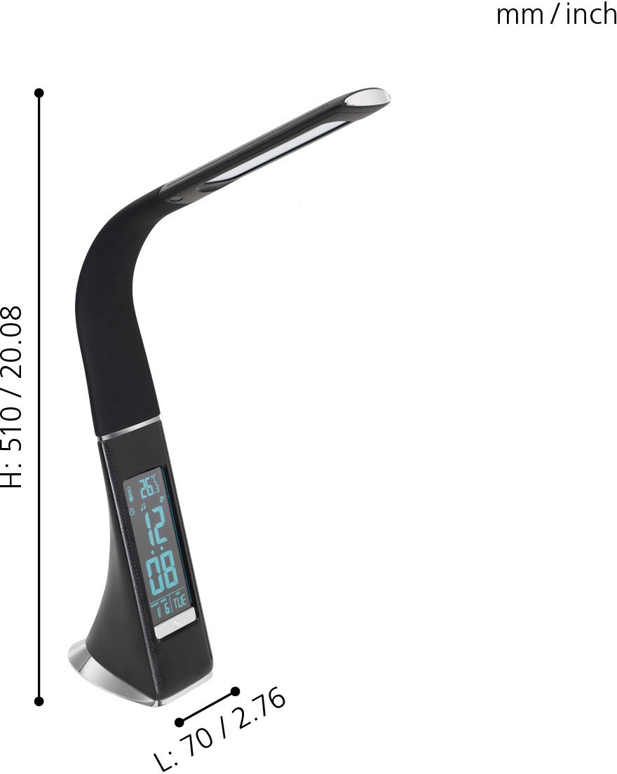 EGLO Tischleuchte »COGNOLI«, 1 flammig, Leuchtmittel LED-Board | LED fest integriert, 3-step dimming