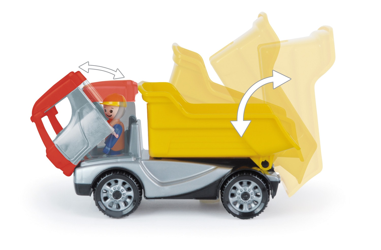 Lena® Spielzeug-Baumaschine »Truckies Set Baustelle« Made in Europe