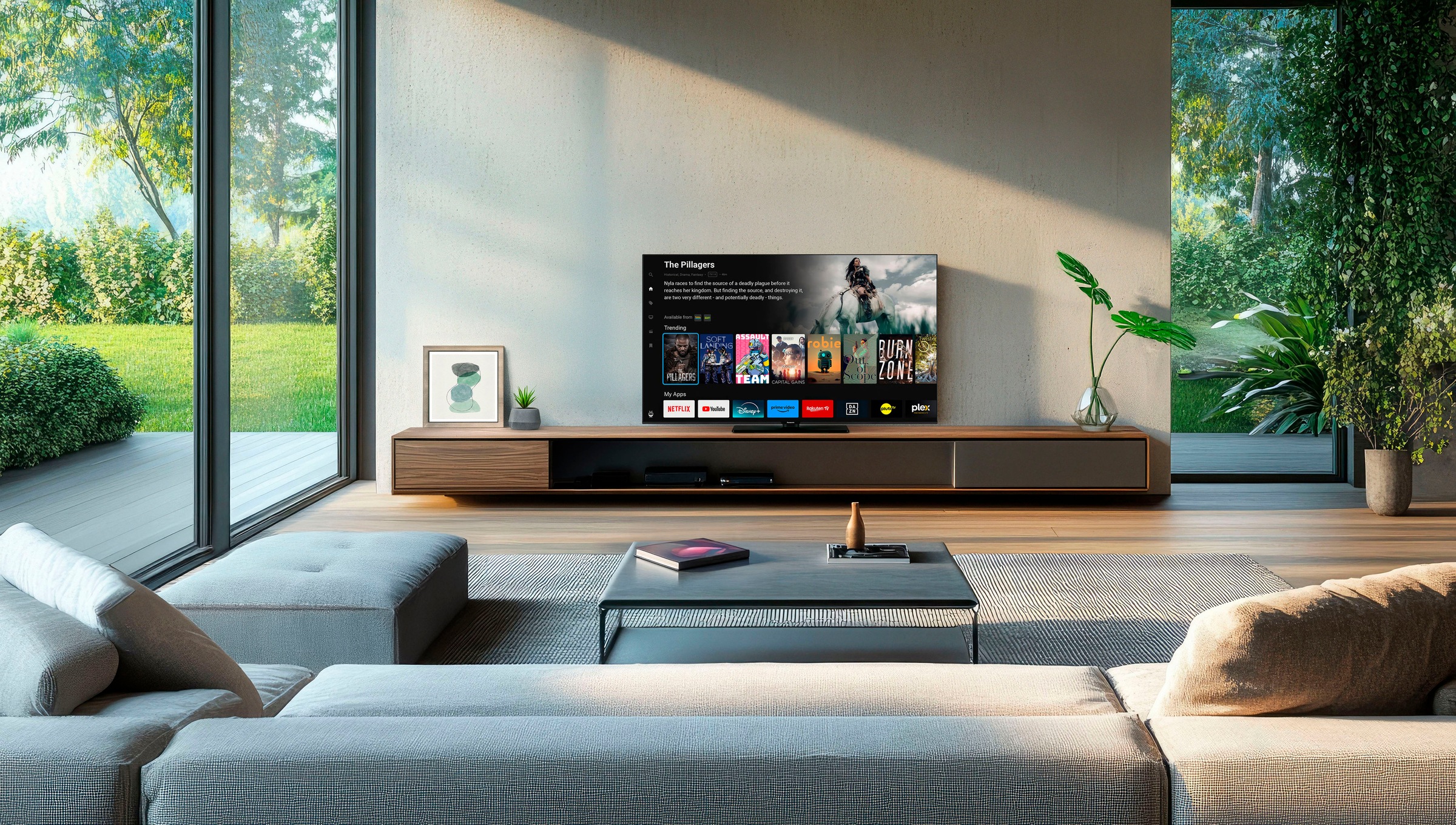 Panasonic LED-Fernseher »TB-55W61AEZ«, 4K Ultra HD, Smart-TV