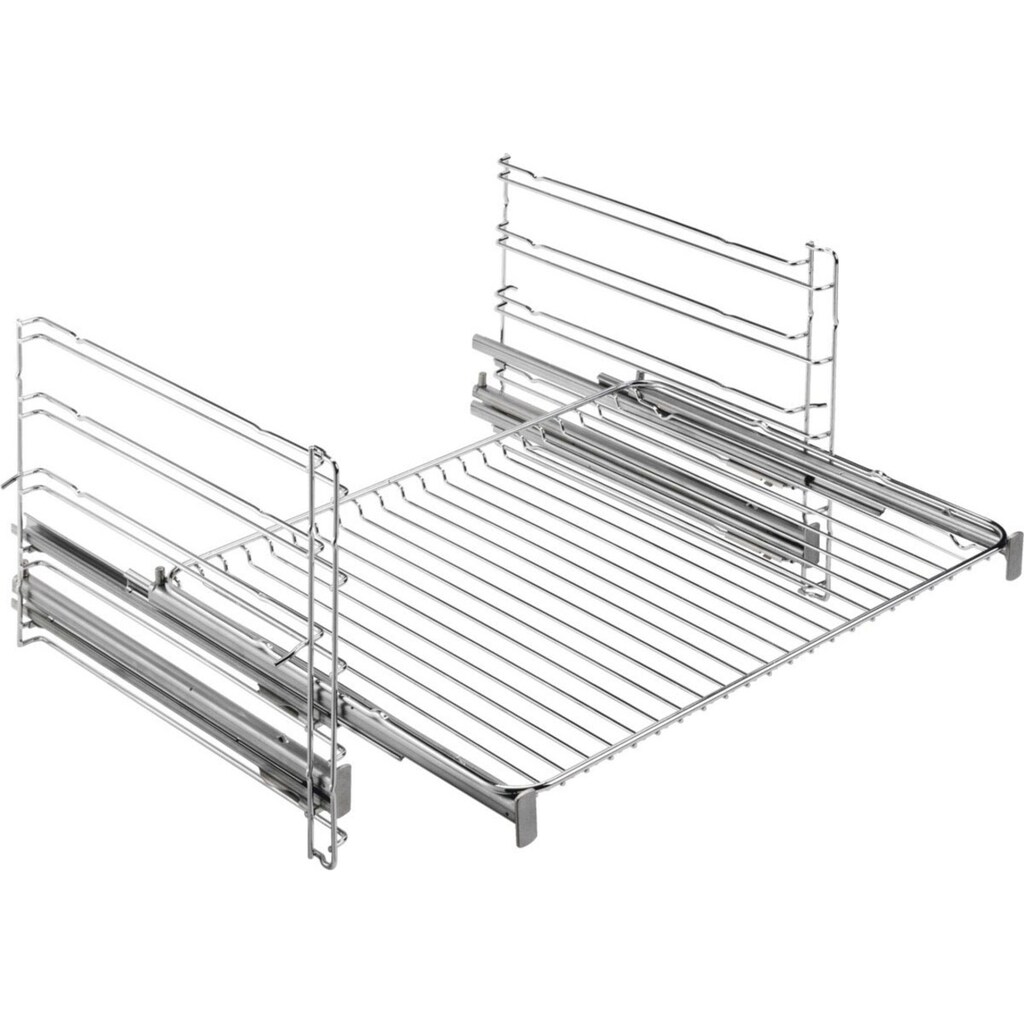 AEG Einbaubackofen »BPC35502BA«, BPB355020M, mit Backauszug, Pyrolyse-Selbstreinigung, SteamBake - Feuchtigkeitszugabe