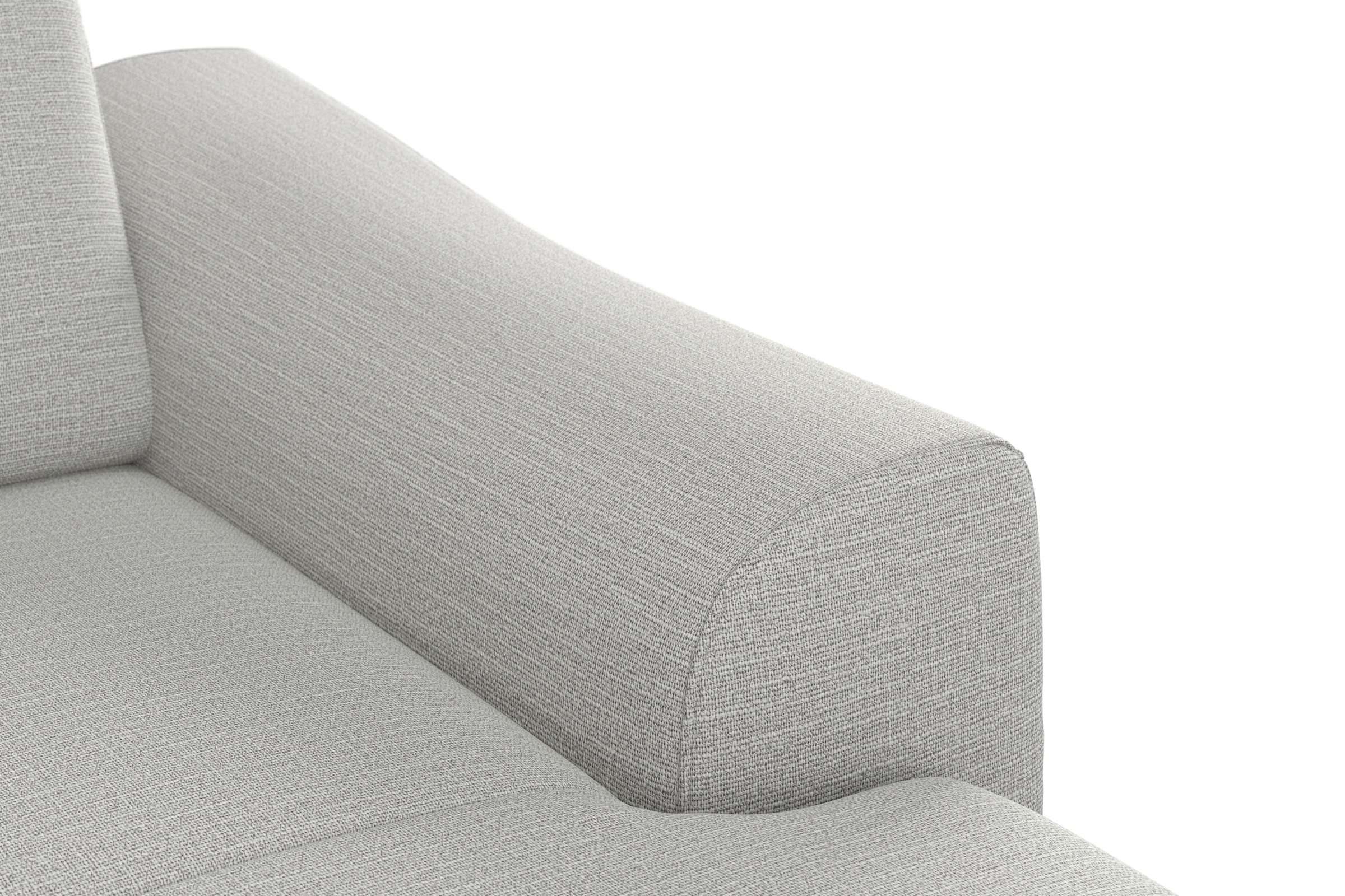 sit&more Wohnlandschaft »Dundee U-Form«, mit Federkern und Massivholzfüßen, wahlweise mit Kopfteilverstellung