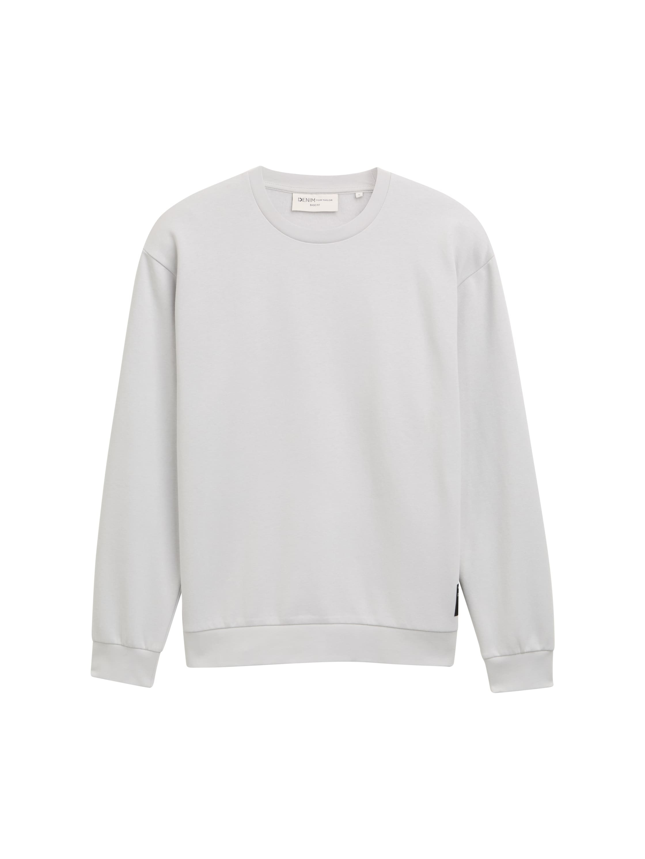 TOM TAILOR Denim Sweatshirt , mit Logo Stickerei
