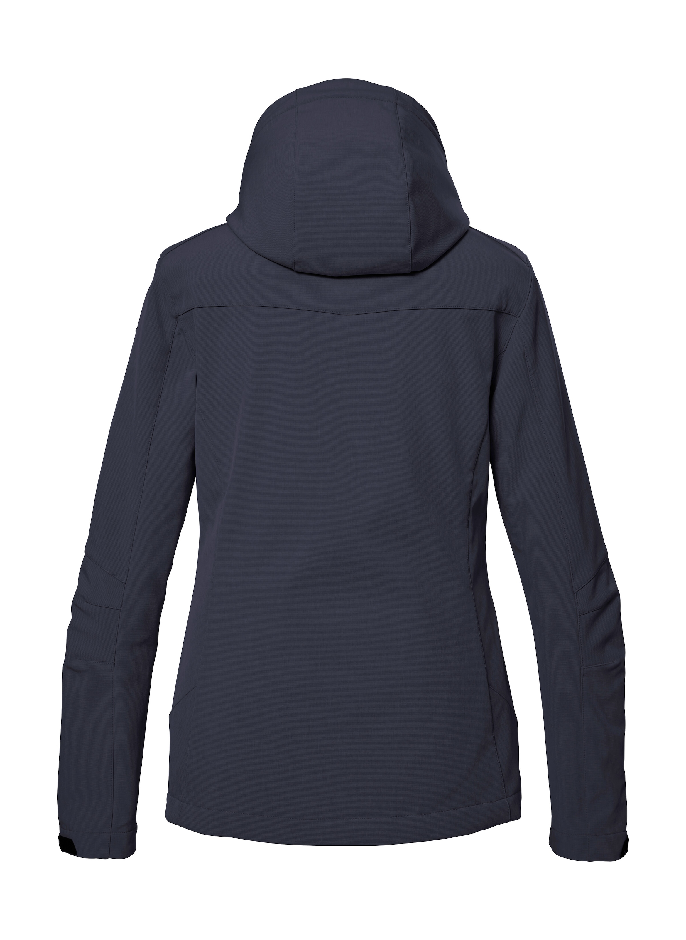 Killtec Softshelljacke »Damen Softshelljacke«, Wasserabweisende, winddichte Softshelljacke mit abnehmbarer Kapuze