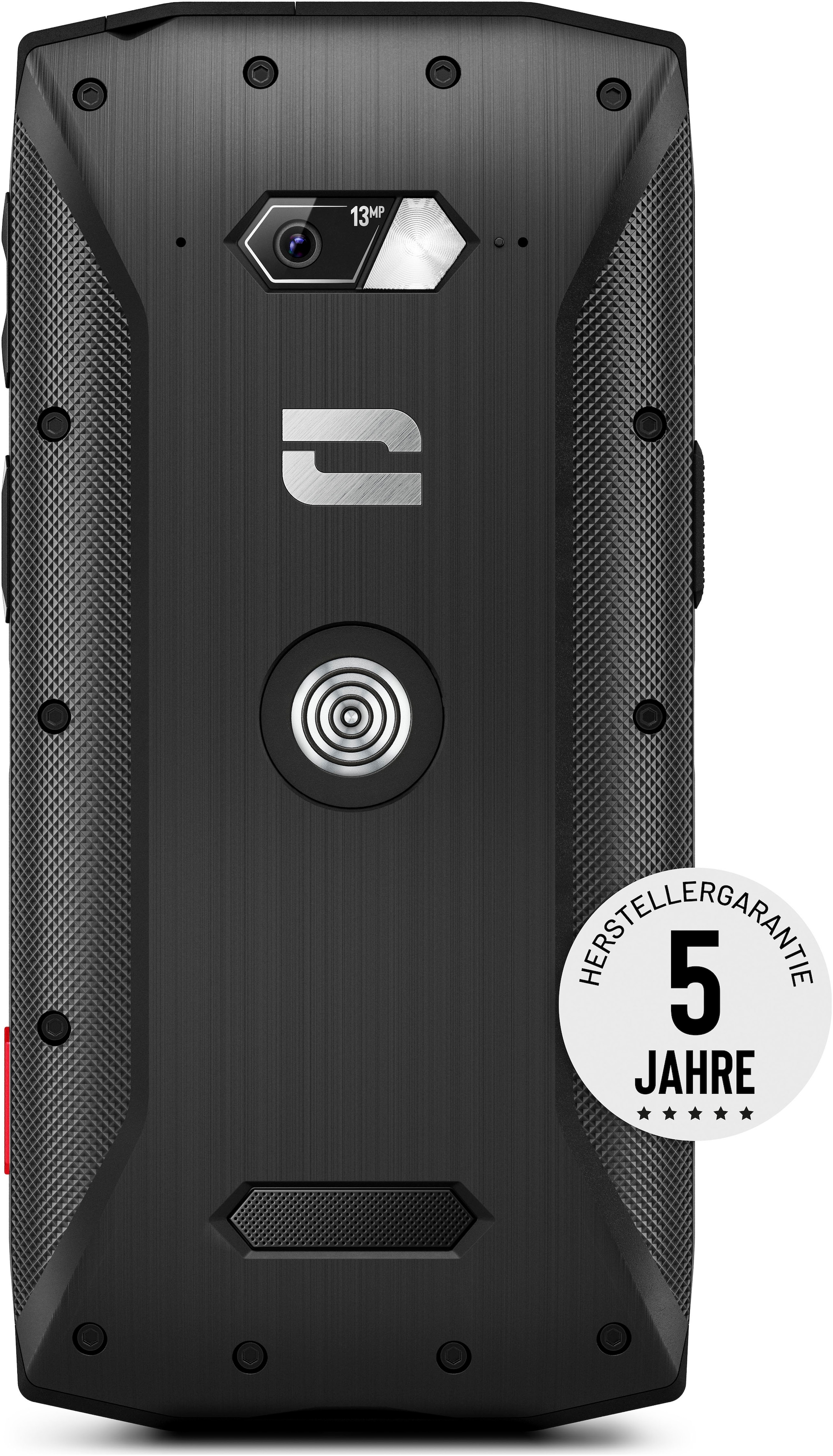 CROSSCALL Smartphone »Core-M5«, schwarz, 12,57 cm/4,95 Zoll, 64 GB Speicherplatz, 13 MP Kamera