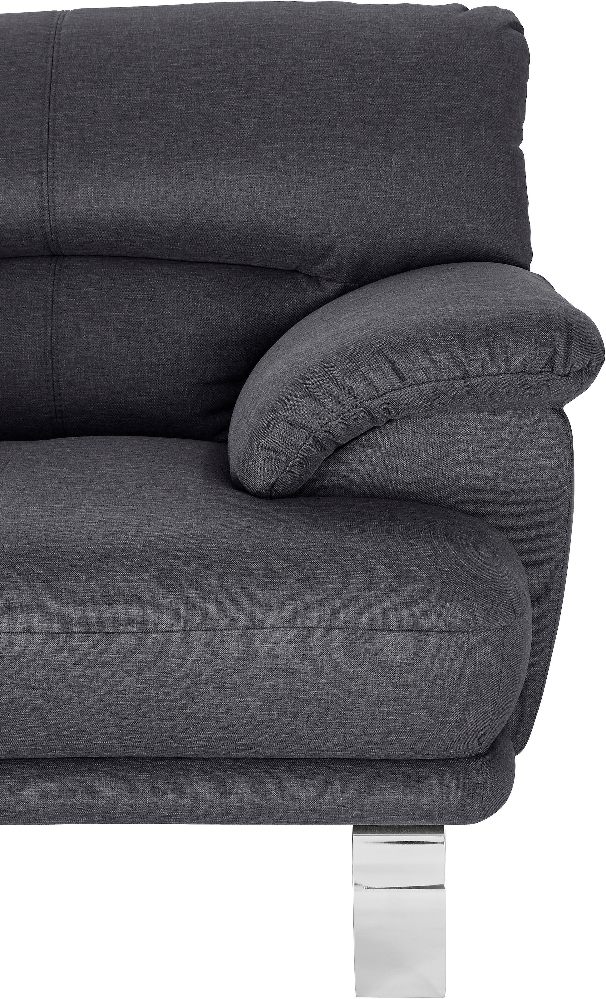 TRENDMANUFAKTUR Sessel »Cecilia II, Loungesessel in italienischem Design«, breite und bequeme Armlehnen