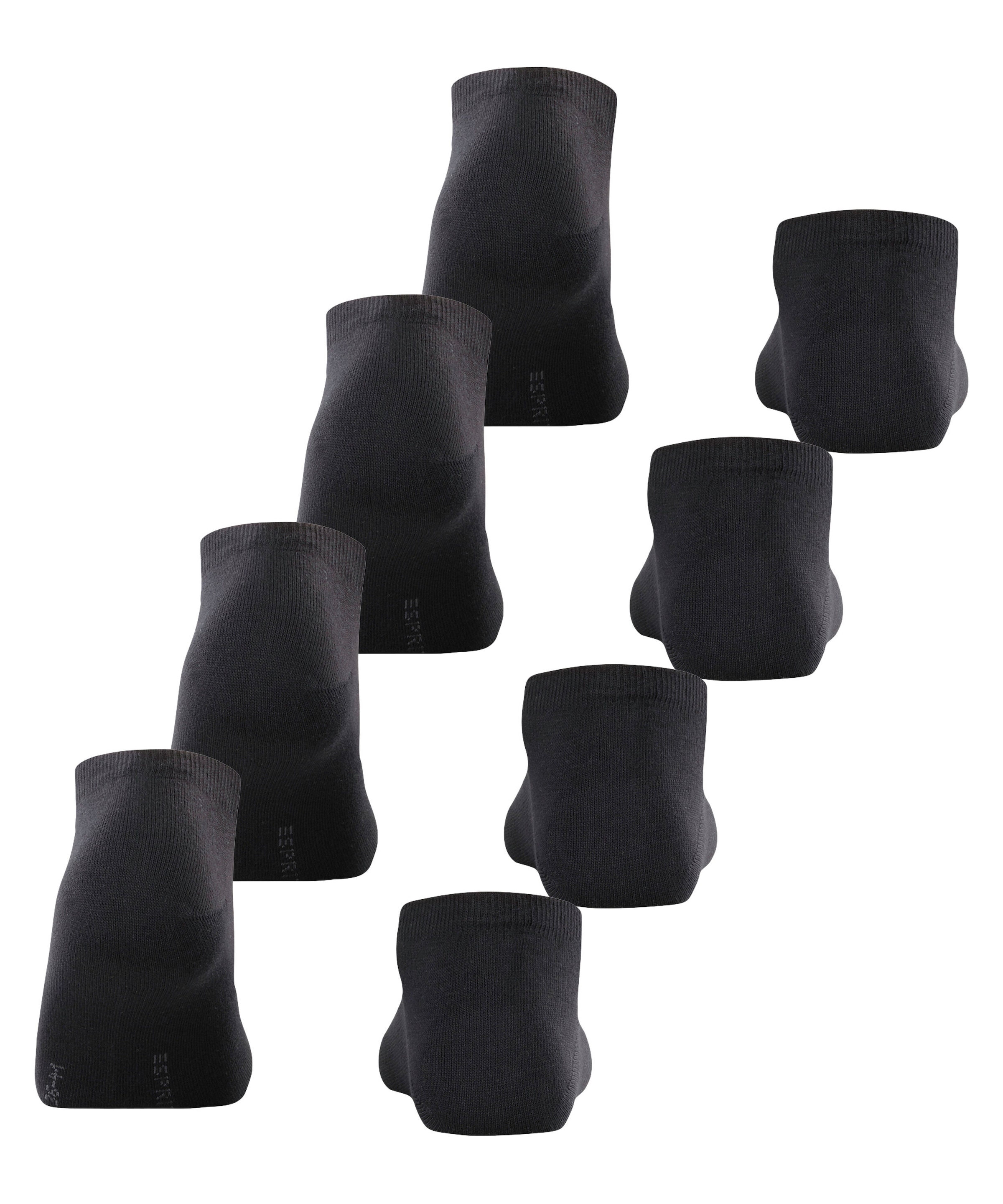 Esprit Sneakersocken »Solid« Einheitsgröße 36-41, geripptes Bündchen, unifarben, Basic Vorteilspack