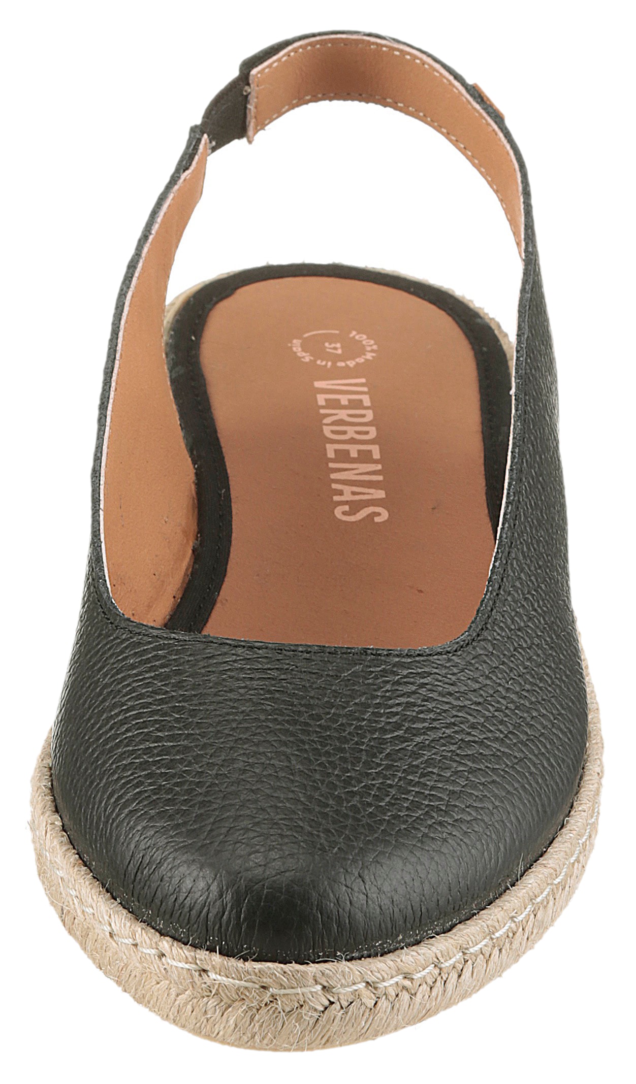 VERBENAS Slingsandale »Kiara Nucleo«, Sommerschuh, Slingsandale, Slipper, Schlupfschuh mit Juterahmen