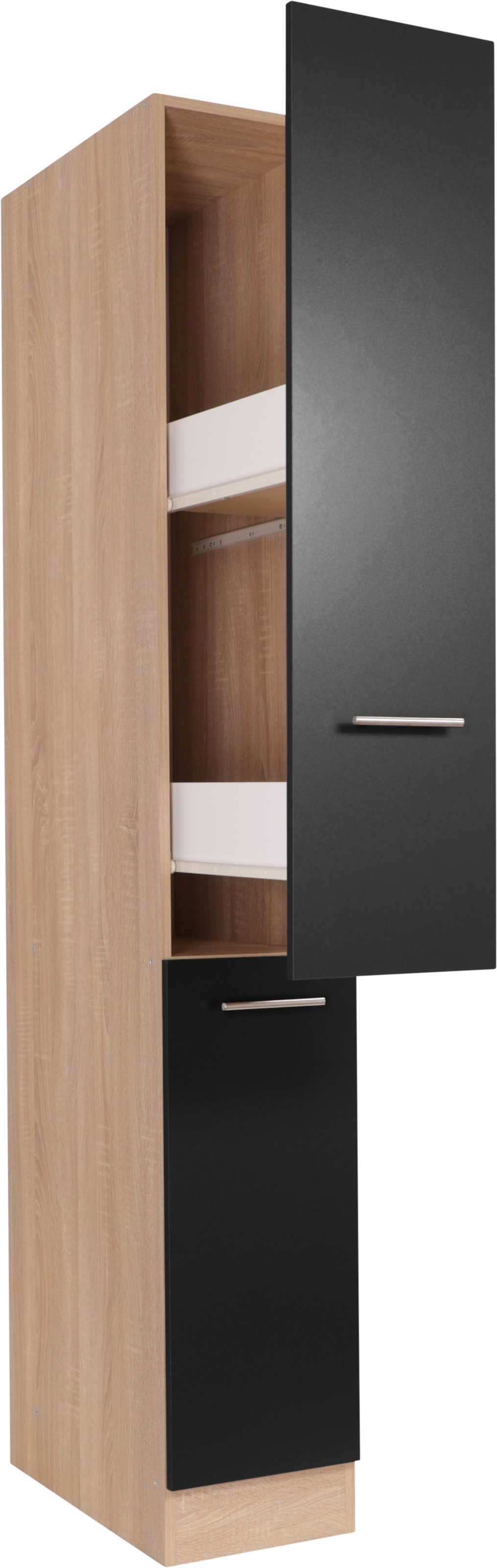 RESPEKTA Apothekerschrank »Merle« Breite 30 cm, Metallstangengriffe, Höhe 200 cm