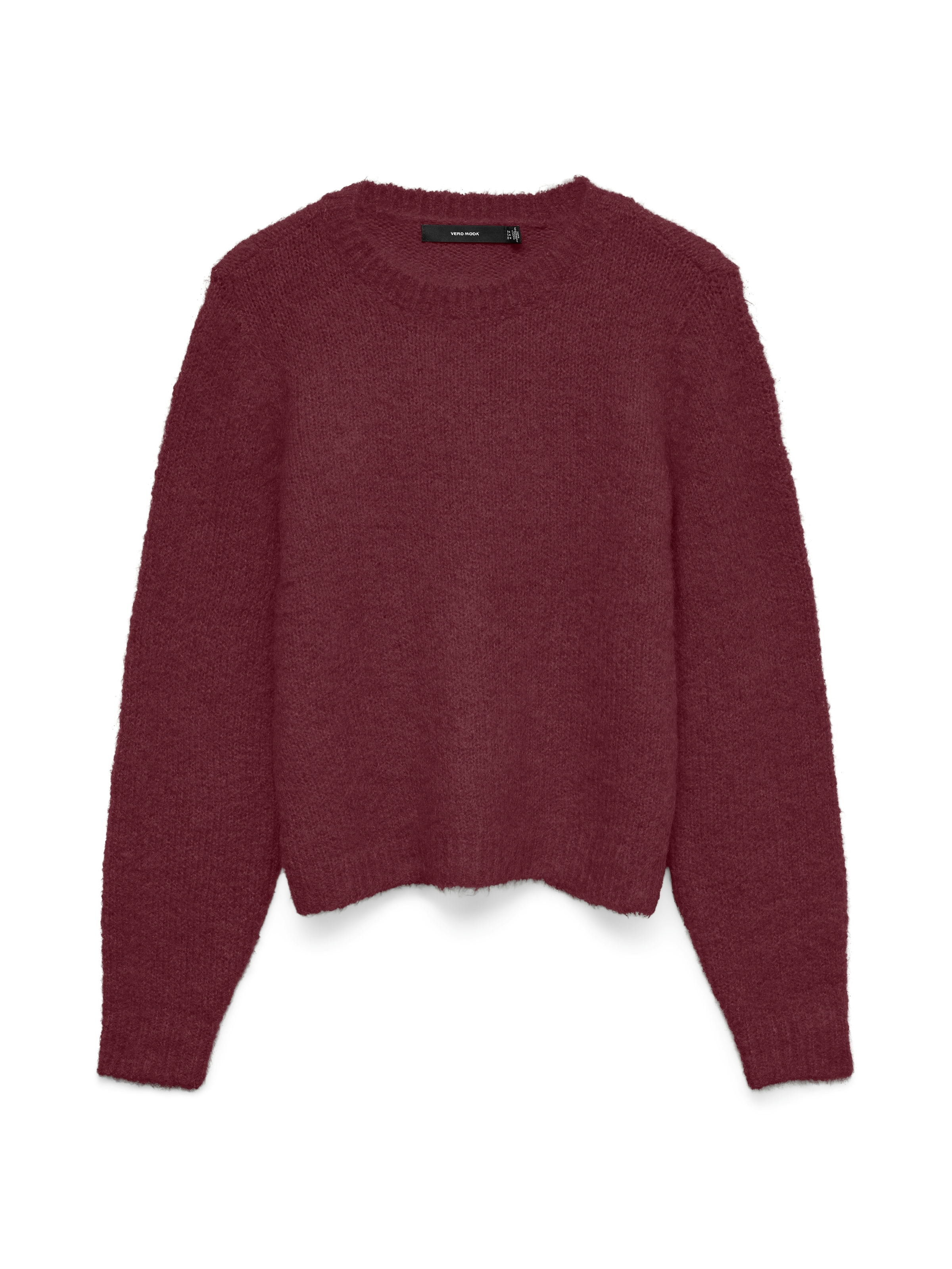 Vero Moda 1100000002199 »VMNOVAH LS O-NECK PULLOVER GA NOOS« Materialmix, regular fit