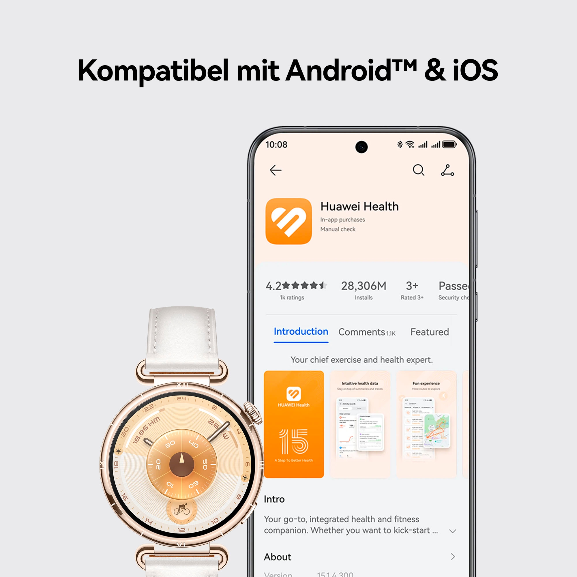Huawei Smartwatch »WATCH GT6 46 mm« (3,75 cm / 1,47 ″)