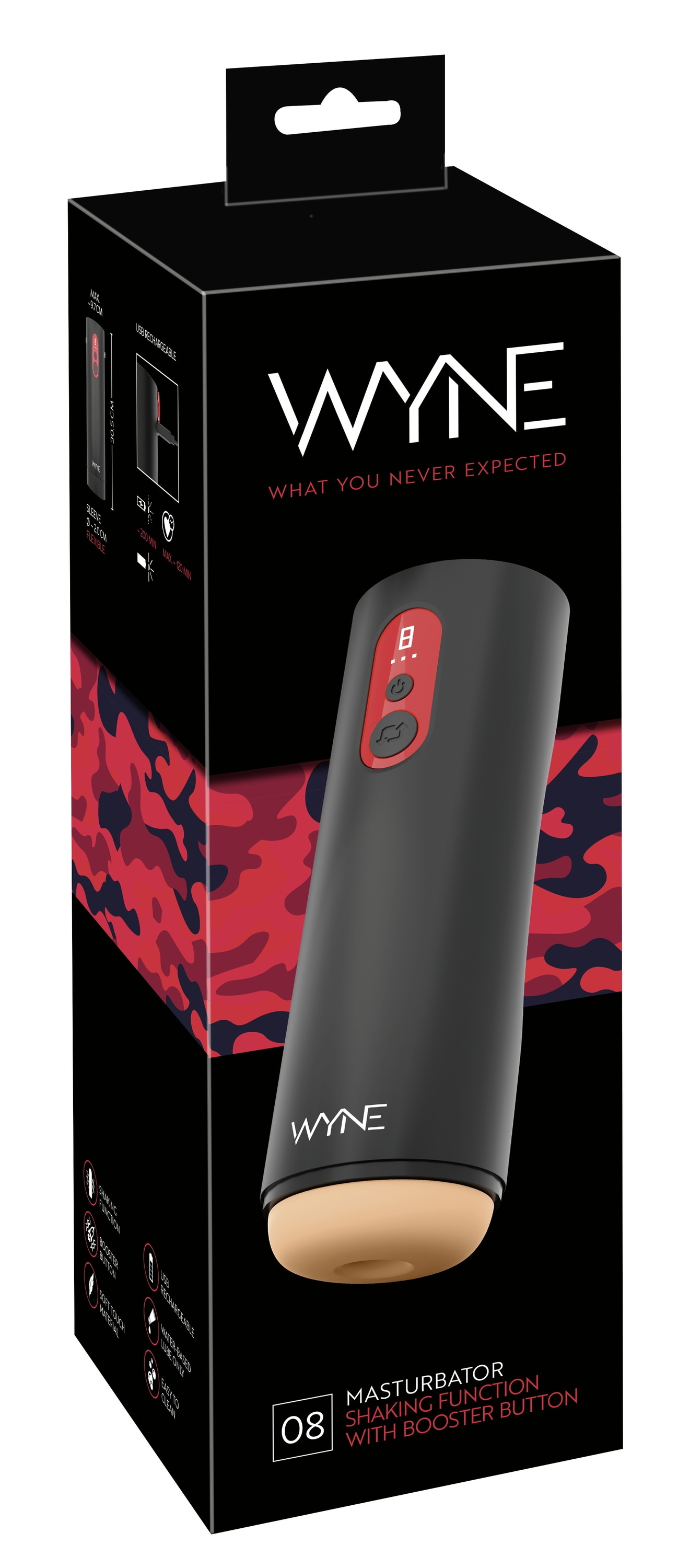WYNE Masturbator »Masturbator Nr. 08«