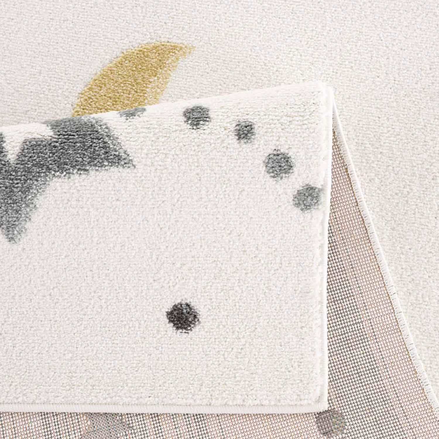 Carpet City Kinderteppich »Anime9385«, rechteckig, 11 mm Höhe, Babyteppich, Sterne, Mond, Nachthimmel, Weicher Flor, Pflegeleicht