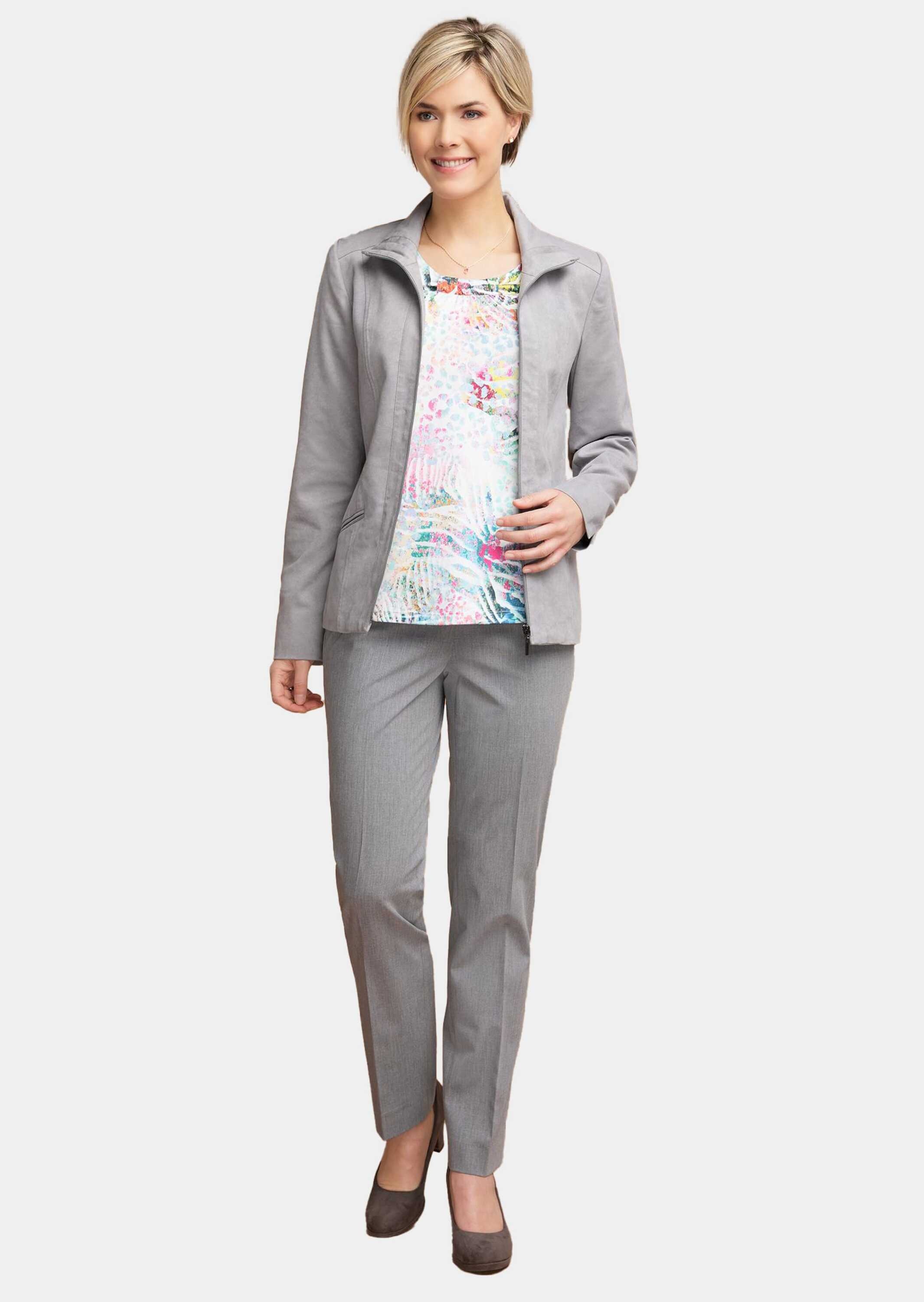 GOLDNER Kurzjacke »Pflegeleichte Lederimitatjacke«