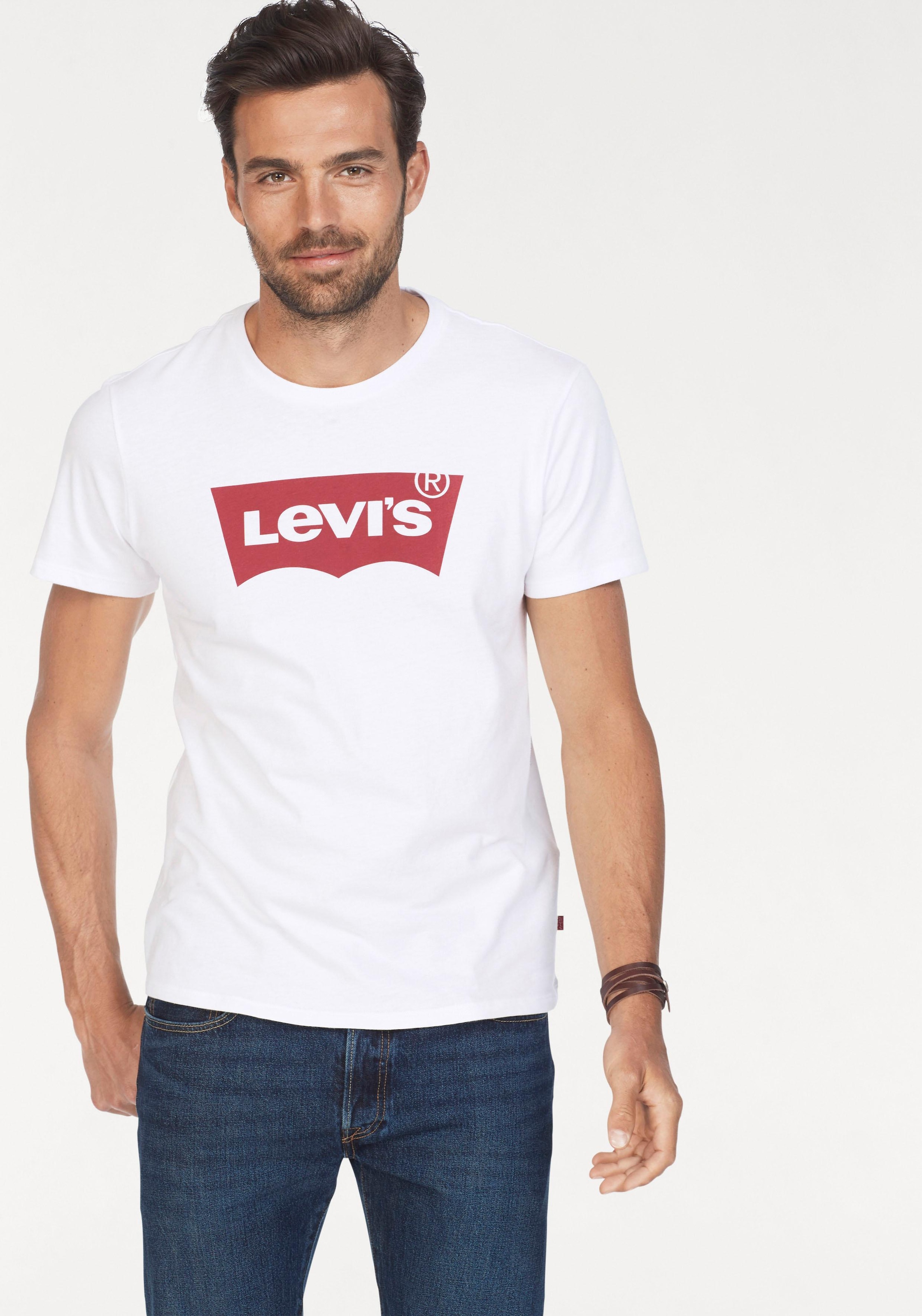 Levi's® T-Shirt »Batwing Logo Tee«, mit Logo-Front-Print
