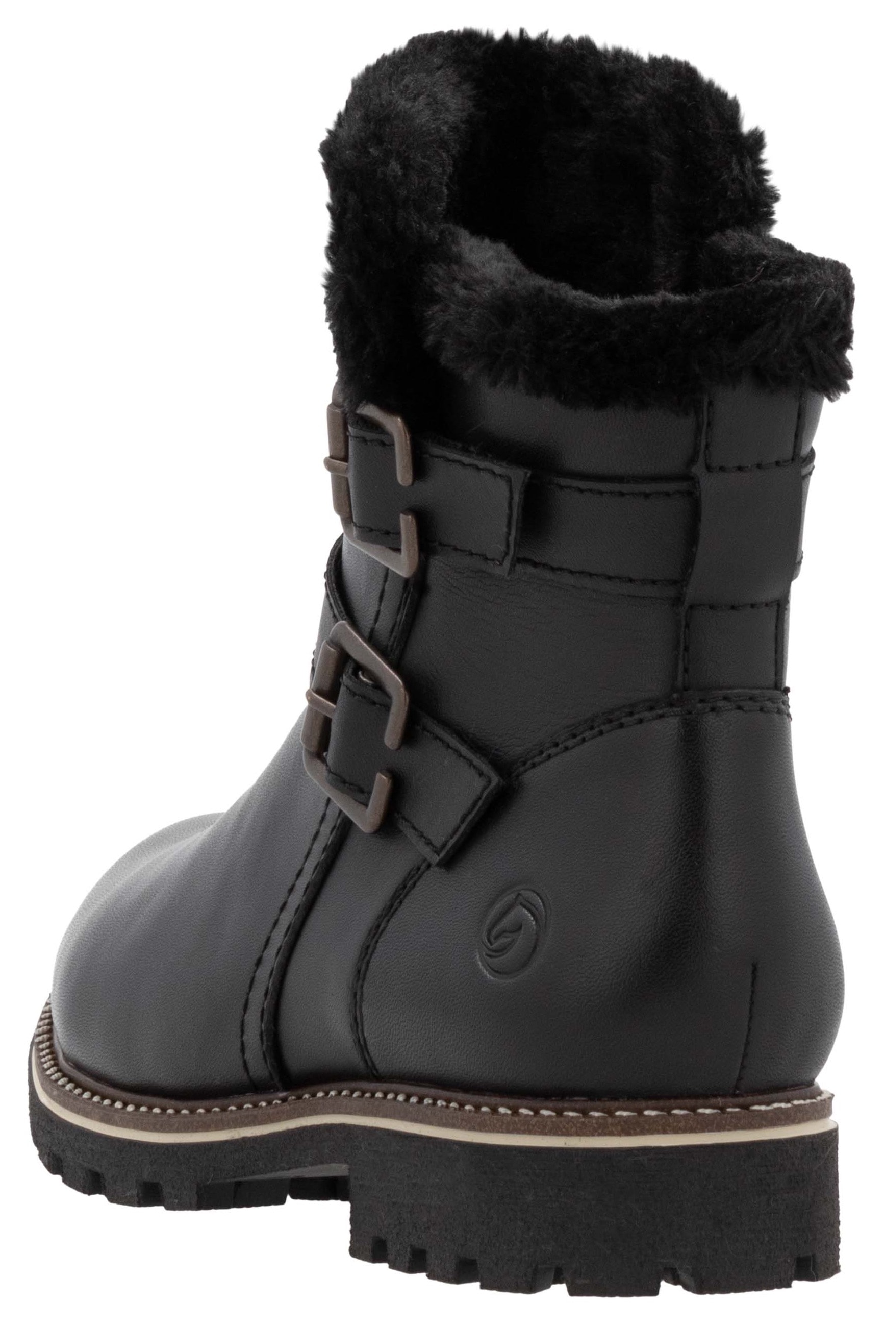 Remonte Winterboots, Blockabsatz, Winterstiefelette, Outdorrschuh mit TEX-Membran