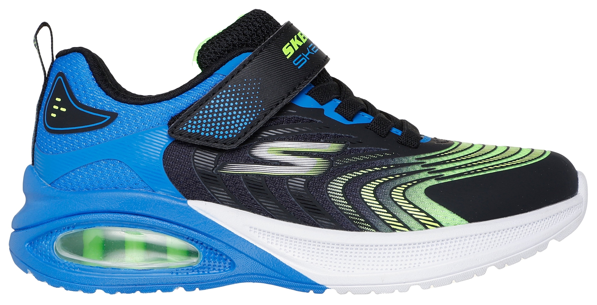 Skechers Sneaker »MICROSPEC MAX ADVANCE«, Freizeitschuh mit Klettverschluss, Größenschablone zum Download