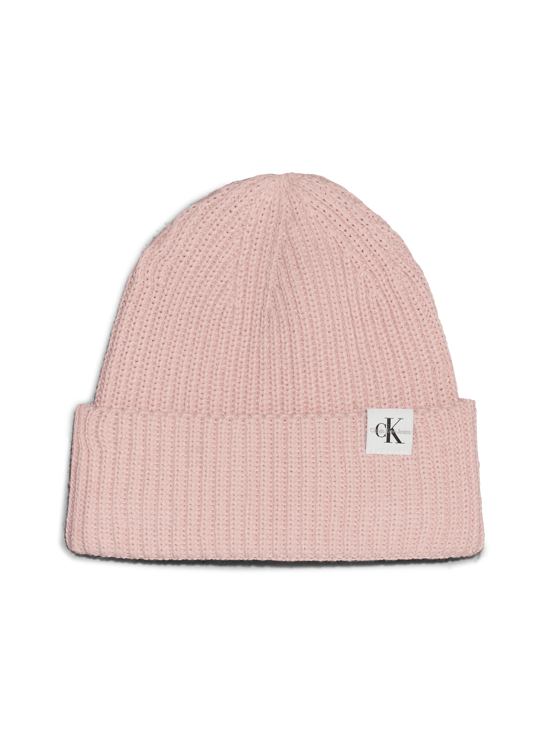 Calvin Klein Jeans Beanie »Monogram Rib Beanie«, mit Logopatch
