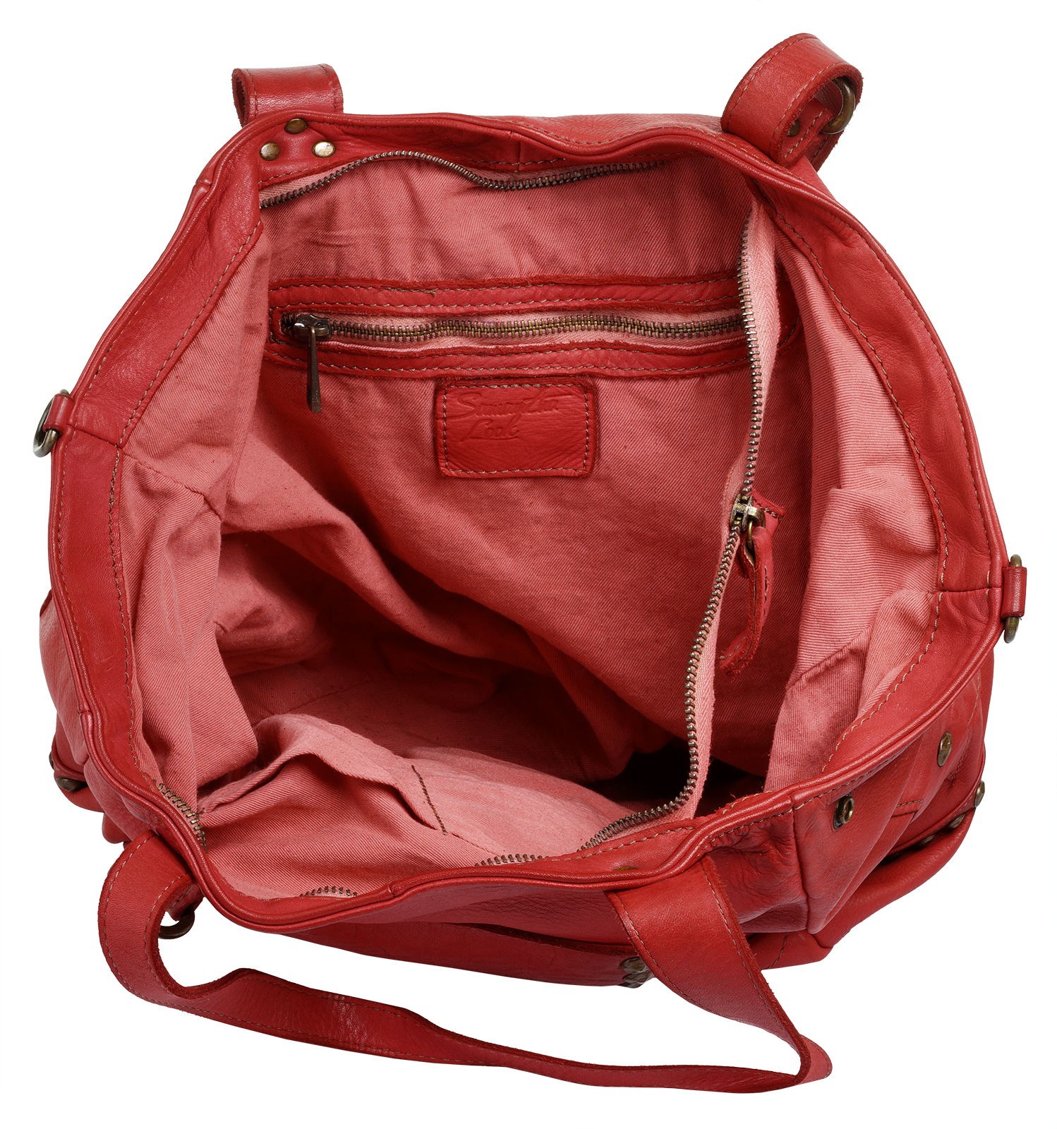 Samantha Look Shopper, echt Leder, Made in Italy