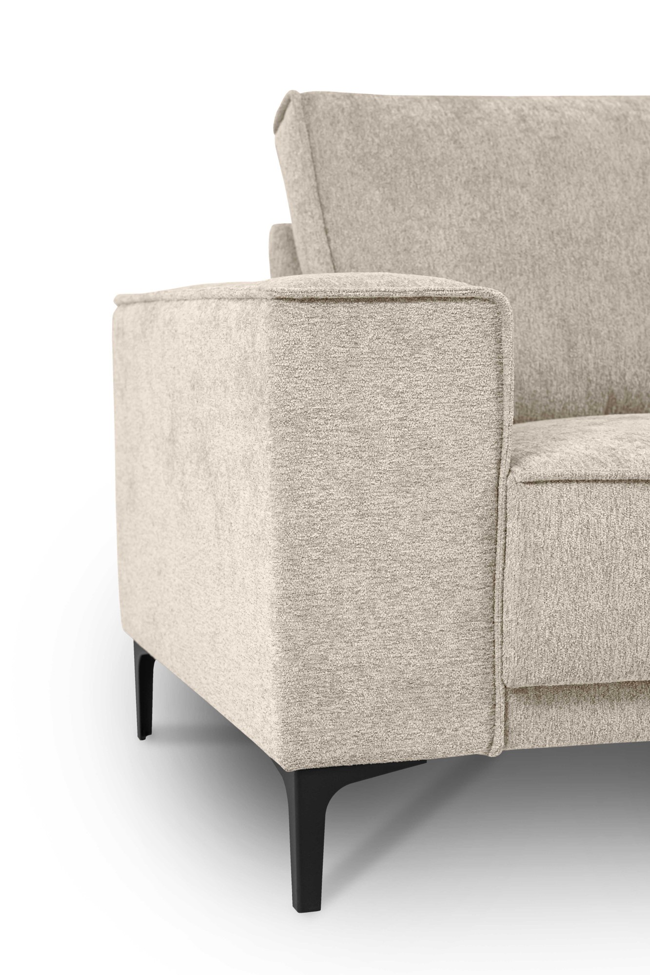 Places of Style Ecksofa »Oland«, 280 cm, im zeitlosem Design und hochwertiger Verabeitung