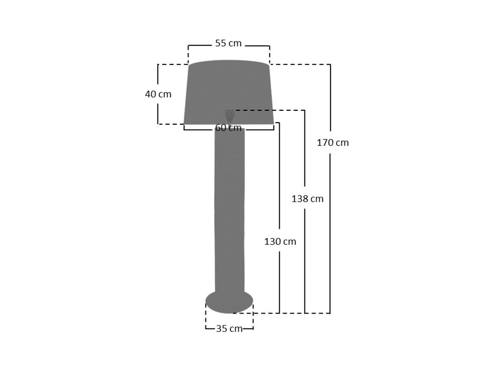 SalesFever Stehlampe »Maelis Handgefertigtes Treibholz-Design mit natürlichem Leinenschirm« E27 1 Stk. 1x E27 bis 60 W, 170 cm, Bodenlampe aus Treibholz mit Fußschalter