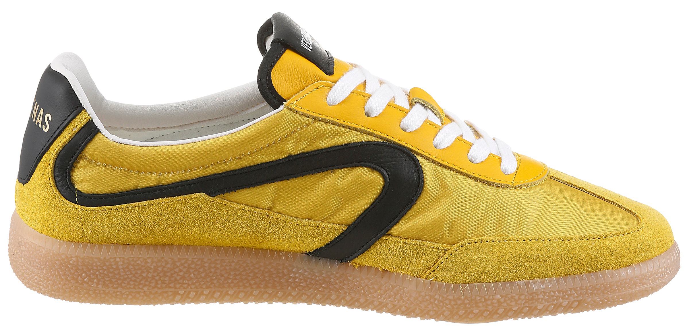 VERBENAS Sneaker »SIMON«  Retrosneaker, Schnürschuh, Freizeitsneaker mit honigfarbener Laufsohle
