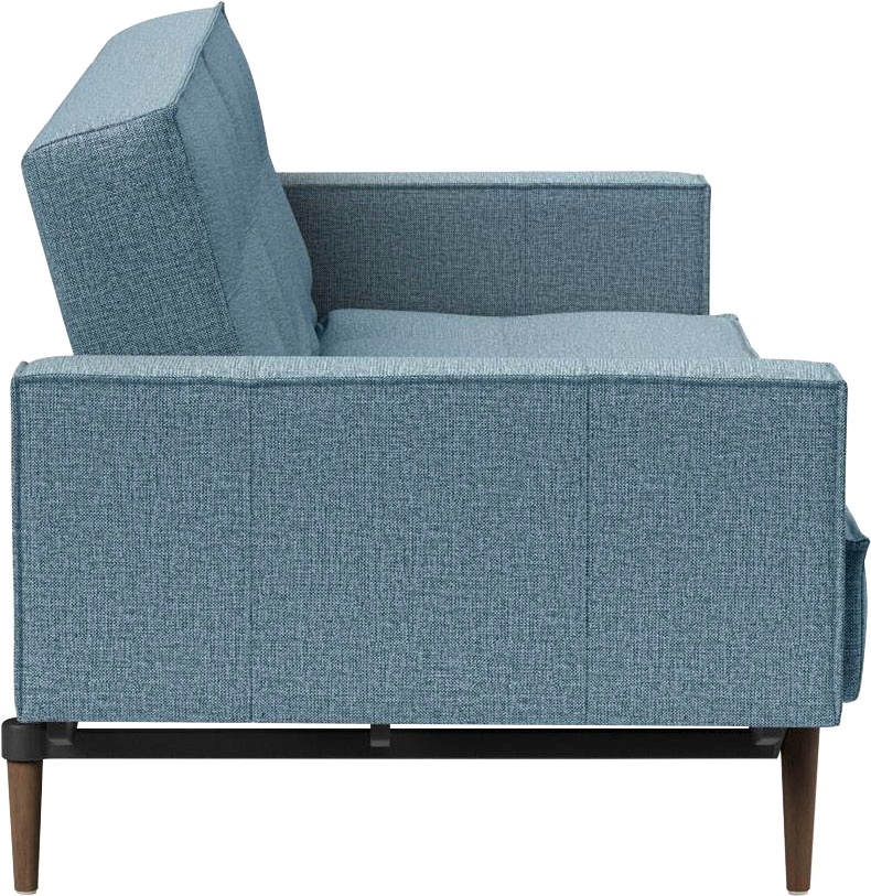 INNOVATION LIVING ™ Sofa »Splitback«, mit Armlehne und dunklen Styletto  Beinen, in skandinavischen Design auf Rechnung kaufen