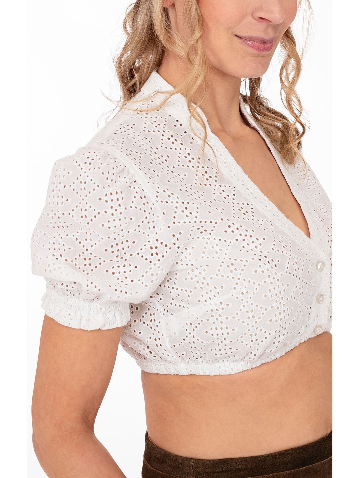 MarJo Dirndlbluse »Dirndlbluse TETTAU«