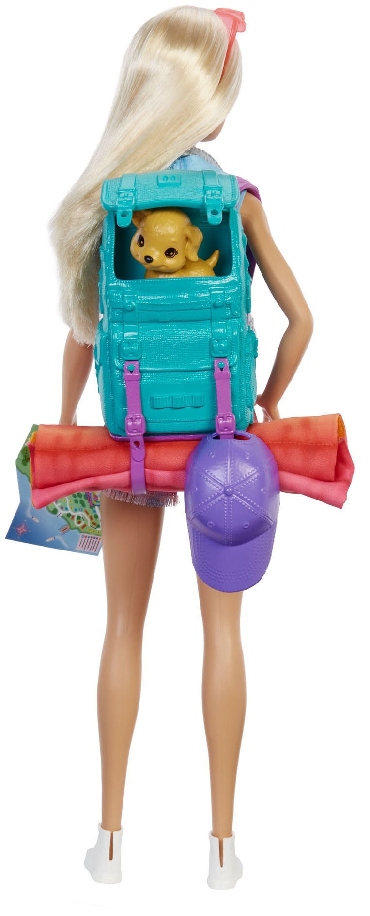 two Puppe, Malibu Camping-Set Barbie inkl. bei Zubehör« Hund & »It takes Anziehpuppe
