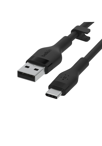 USB-Kabel »Flex USB-A/USB-C Silikon-Kabel, 2m«, USB Typ A-USB Typ C, 200 cm
