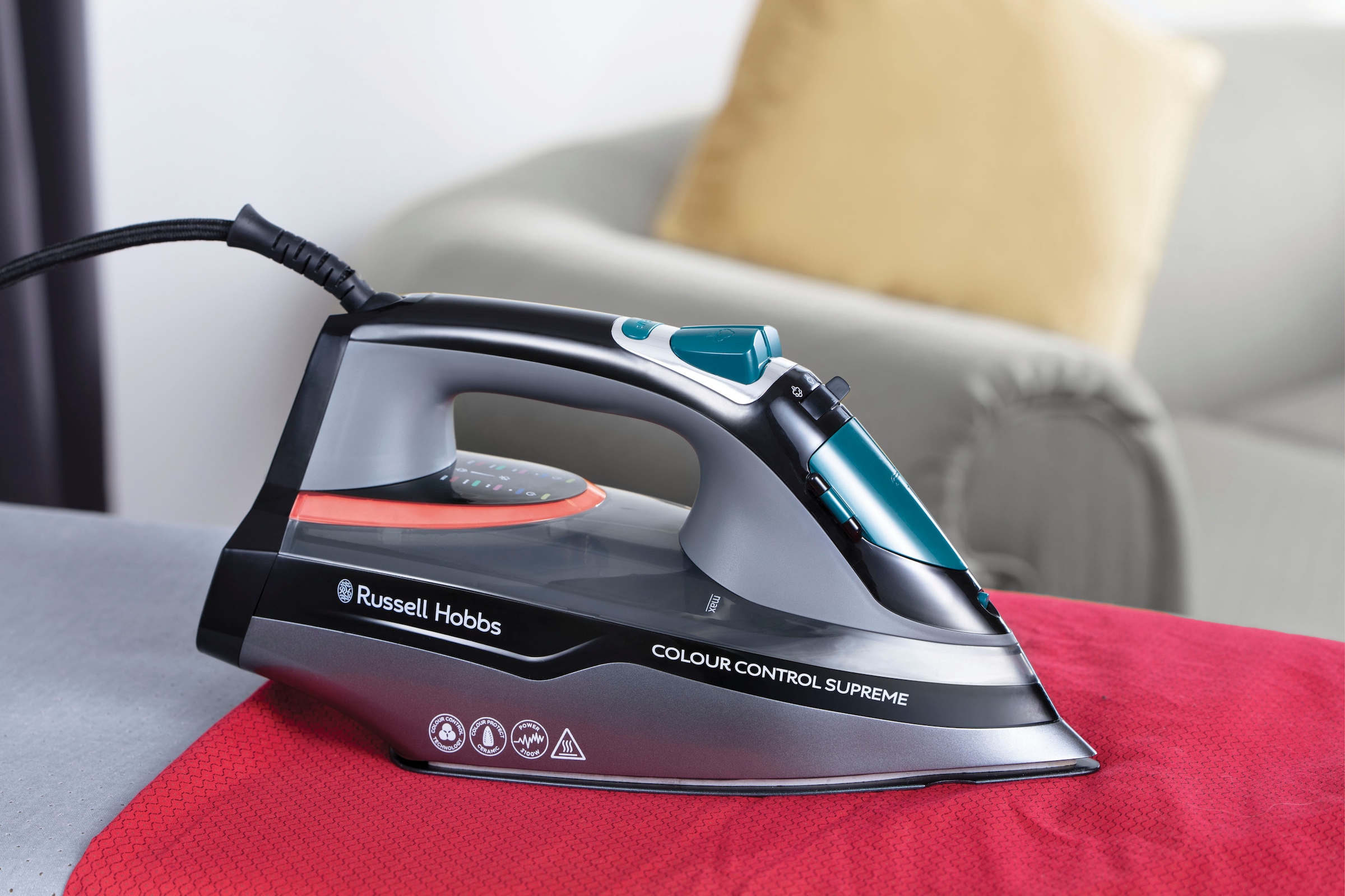 RUSSELL HOBBS Dampfbügeleisen »25400-56 Colour Control Supreme«, 3100 W