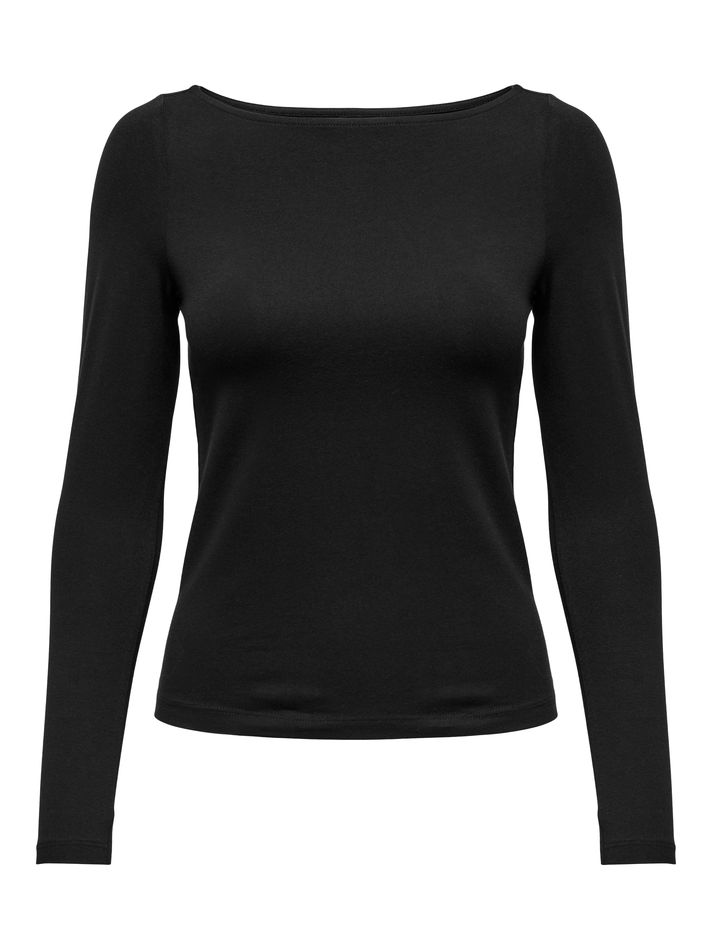 ONLY Langarmshirt »ONLLIVE LOVE LIFE LS BOATNECK JRS NOOS«
