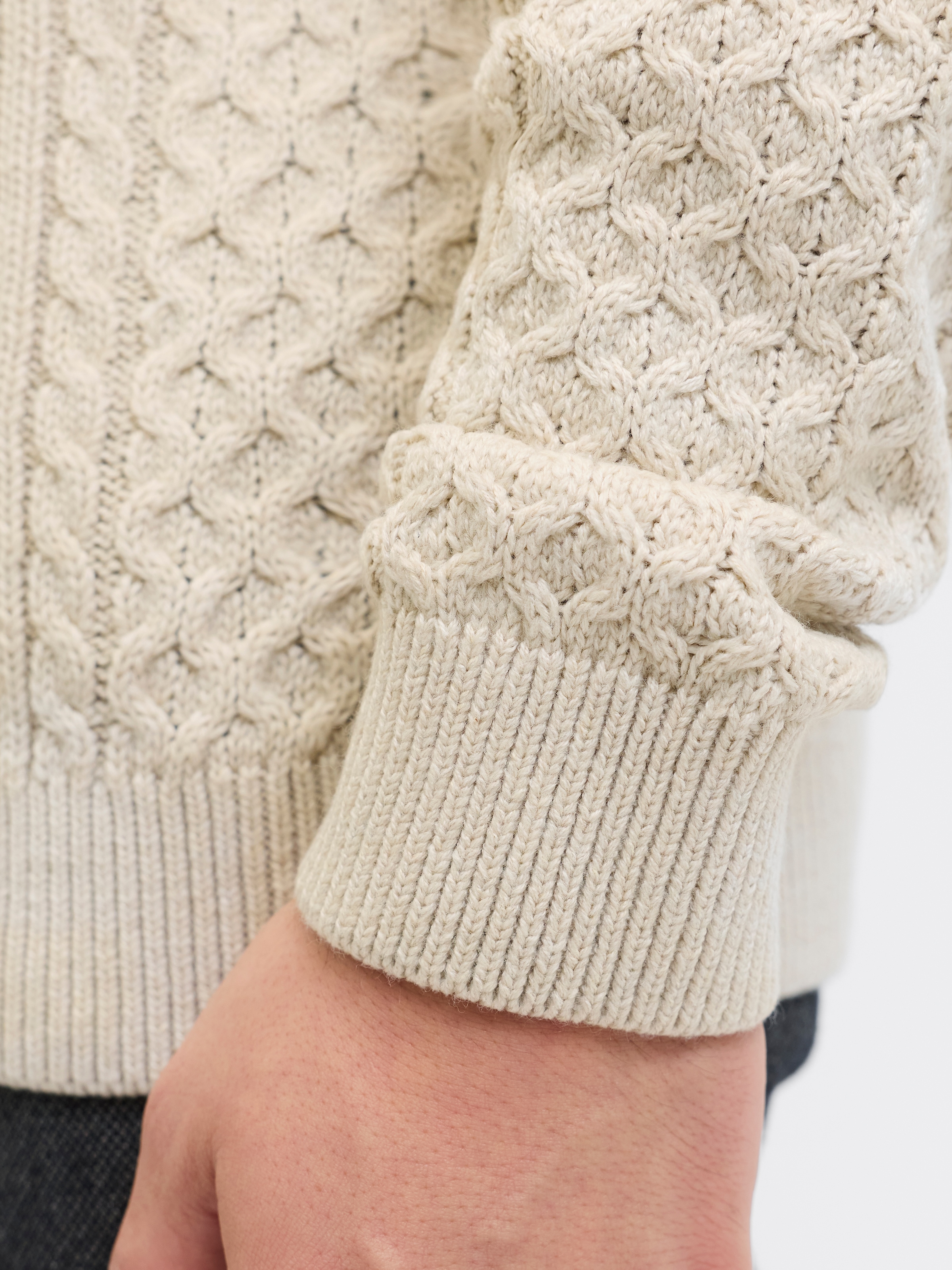 Jack & Jones Troyer »JPRBLUSEAN KNIT CABLE HALF ZIP SN«