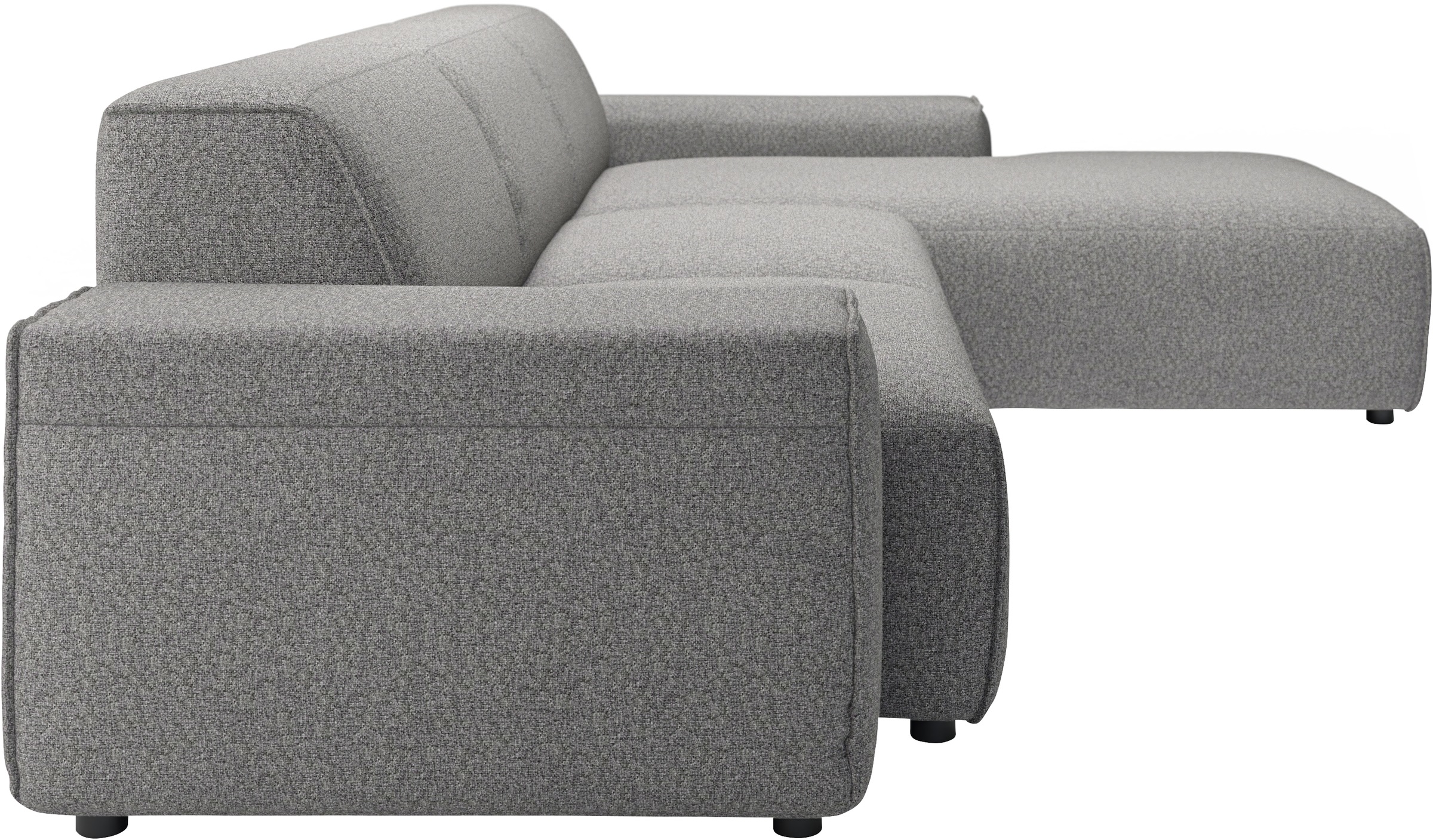 andas Ecksofa »Glimminge auch in Breitcord, Feincord, Bouclé + Easy care-Bezug«, L-Form, Breite 294, Zierkissen