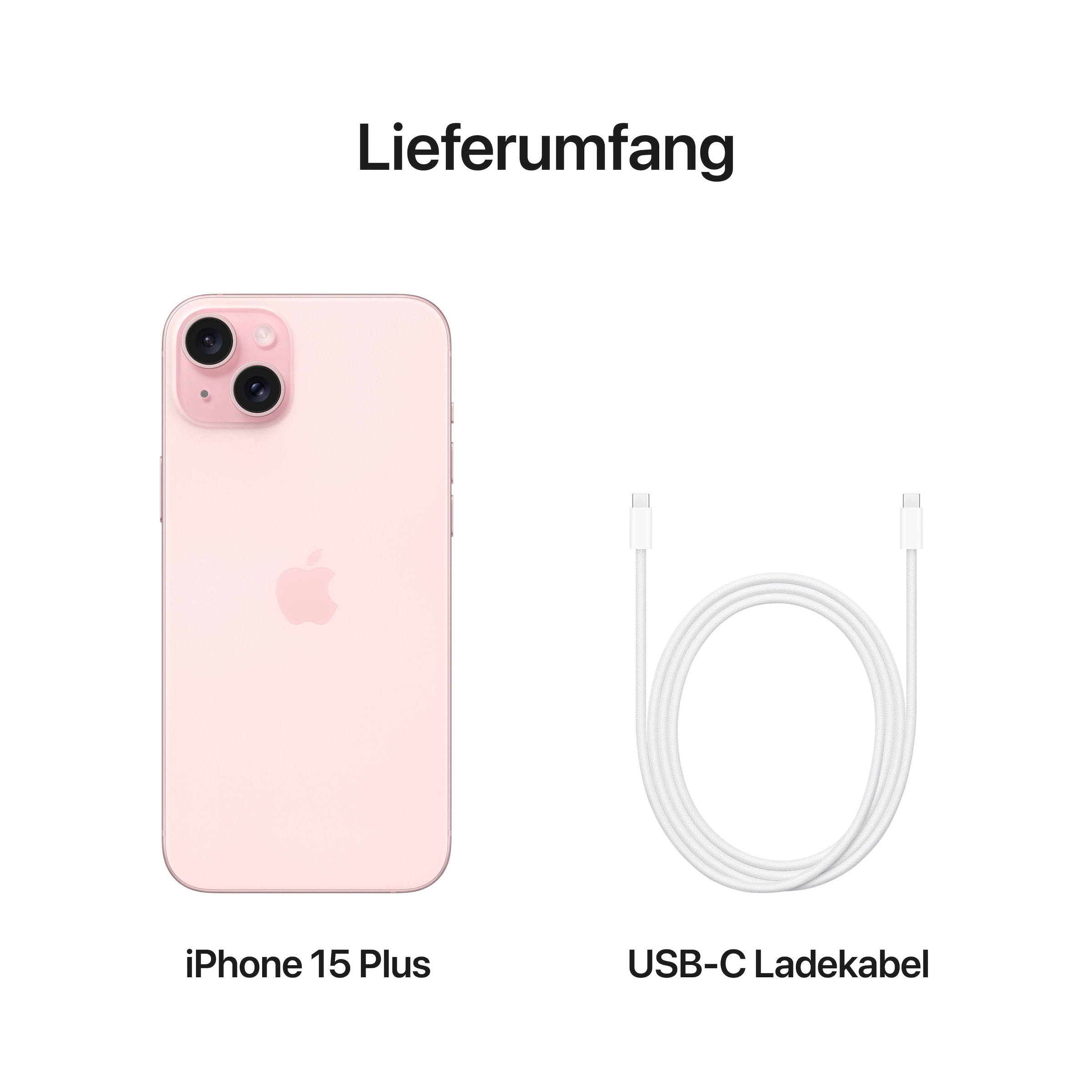 Apple Smartphone »iPhone 15 Plus«, Pink