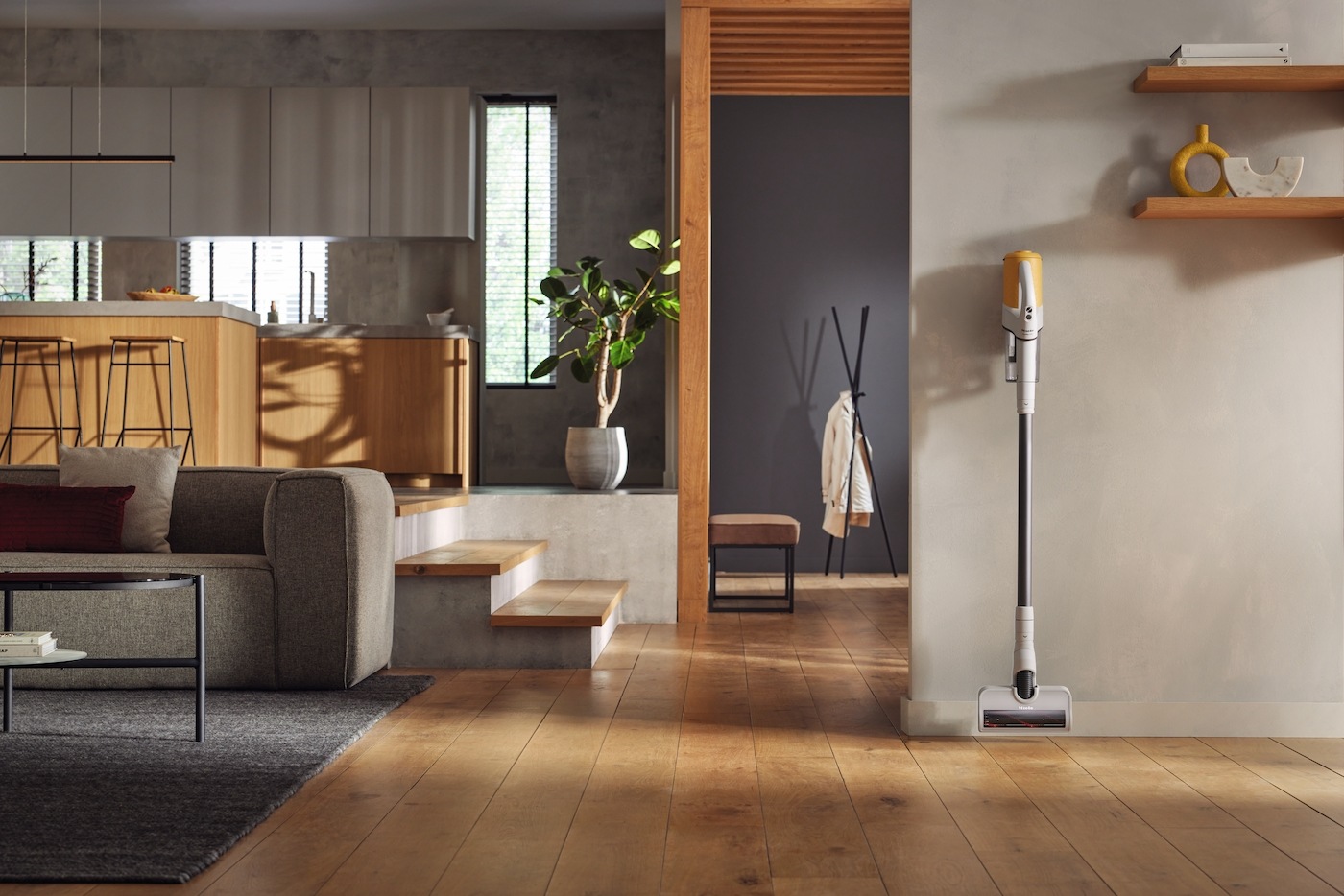 Miele Akku-Hand-und Stielstaubsauger »Duoflex HX1«, Sunsetgelb