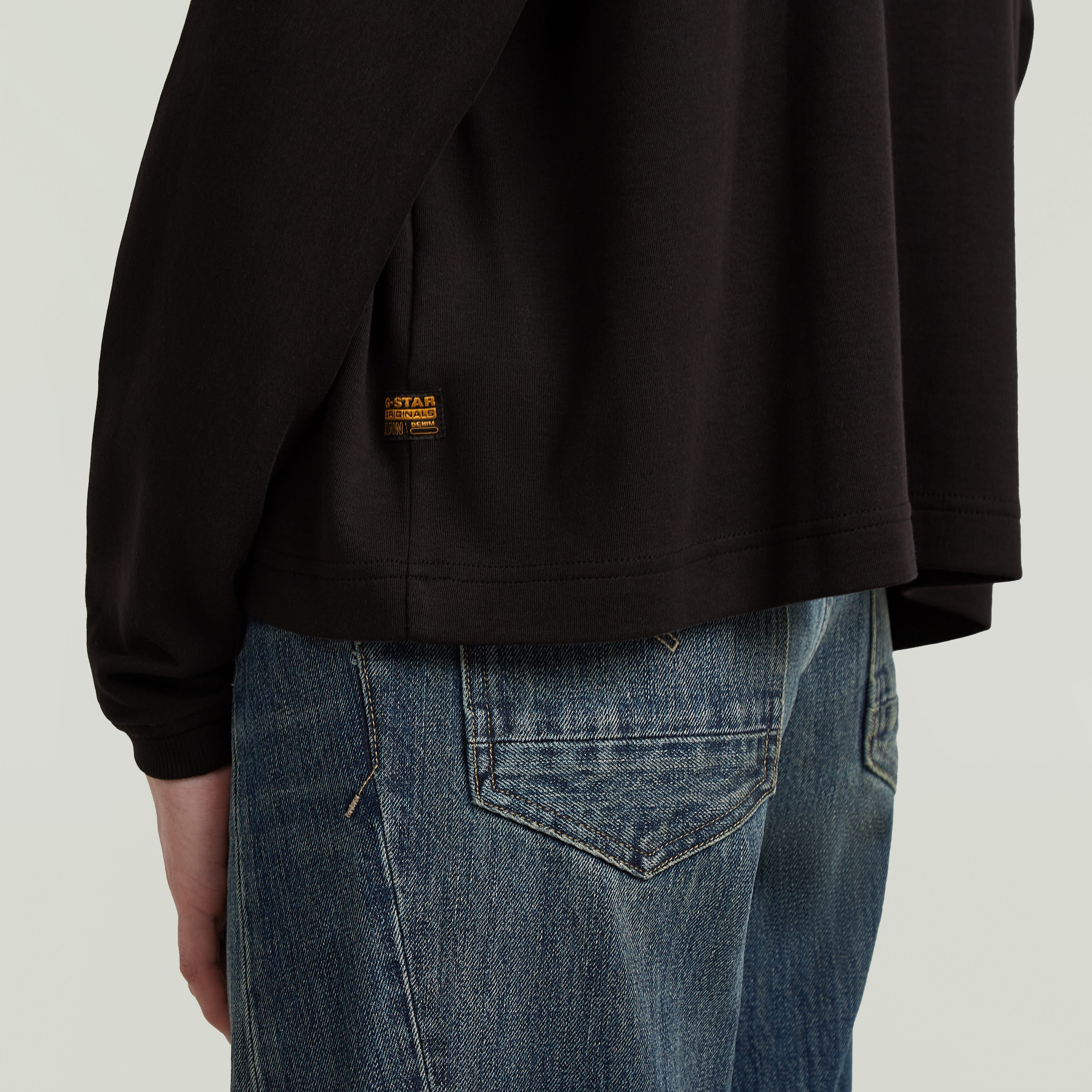 G-STAR Langarmshirt »A line«, im Oversized Fit